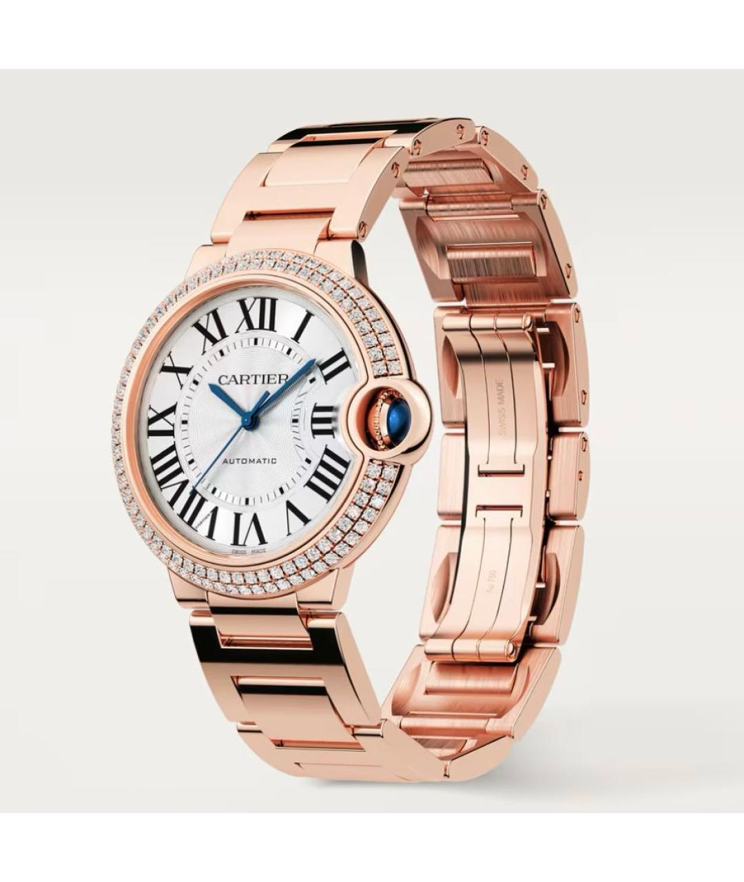 CARTIER Золотые часы, фото 2