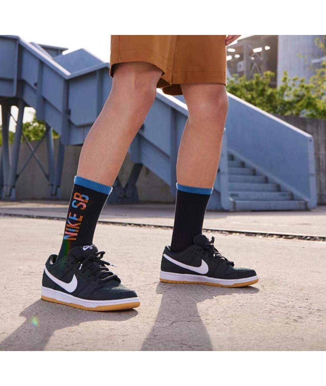 NIKE Черные замшевые низкие кроссовки / кеды, фото 5