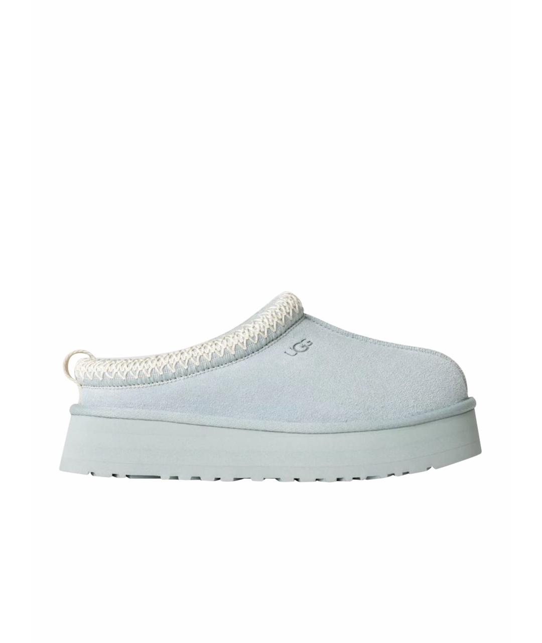 UGG AUSTRALIA Голубые замшевые ботинки, фото 1