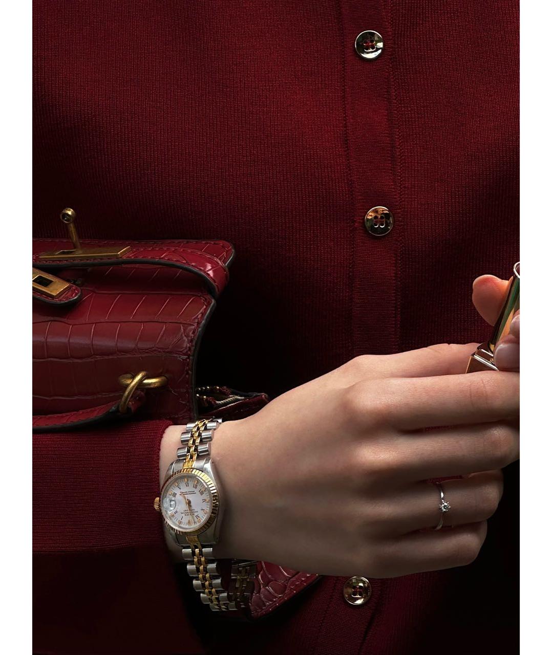 ROLEX Мульти часы из желтого золота, фото 8