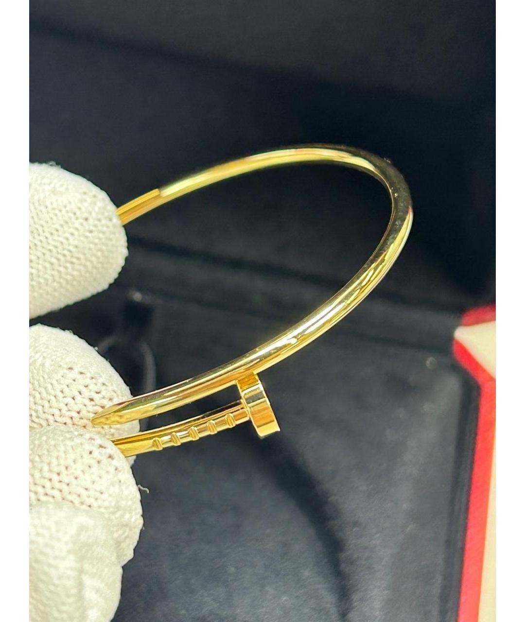 CARTIER Золотой браслет из желтого золота, фото 3