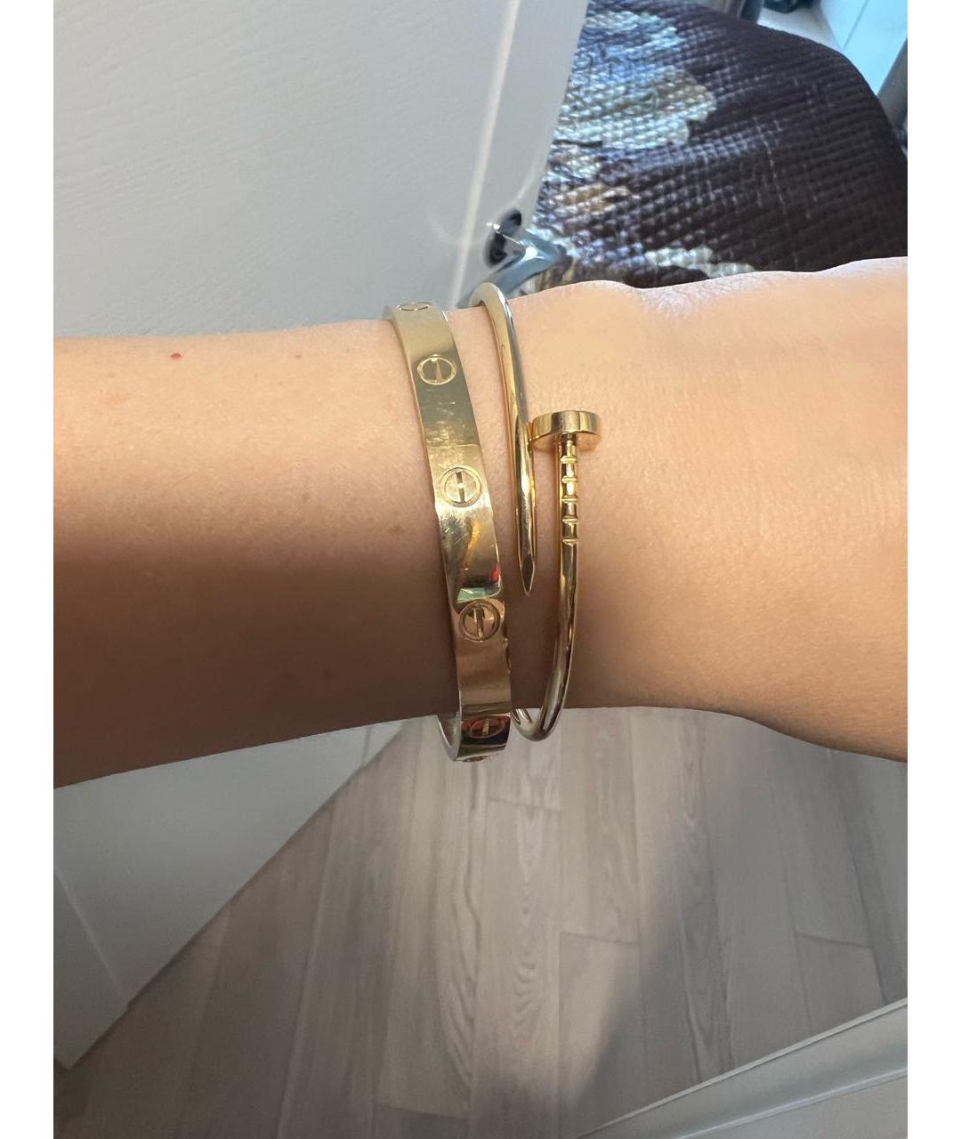 CARTIER Золотой браслет из желтого золота, фото 6
