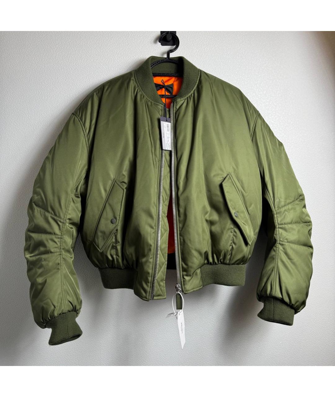 RAF SIMONS Зеленая куртка, фото 7