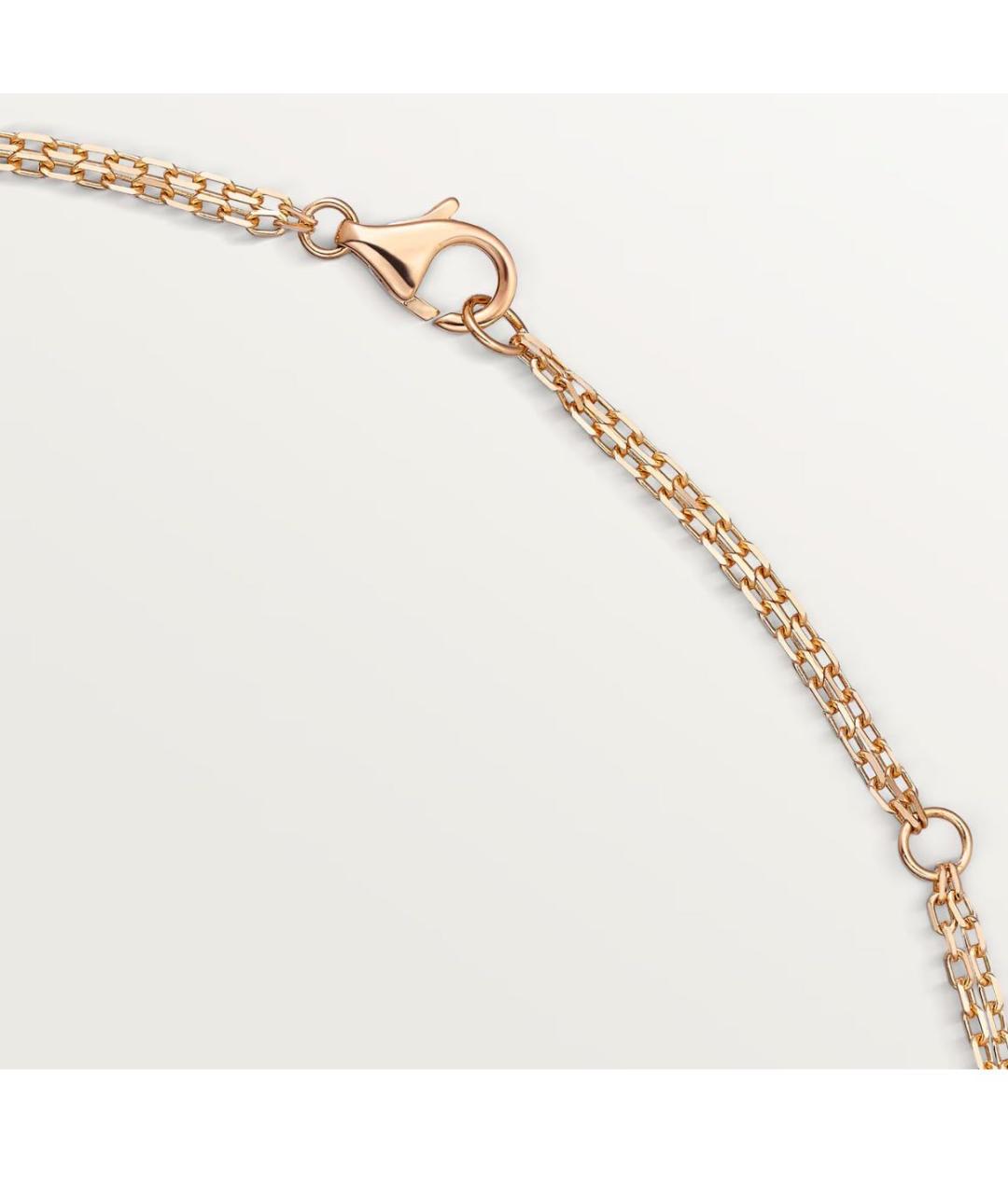 CARTIER Розовая цепочка из розового золота, фото 4