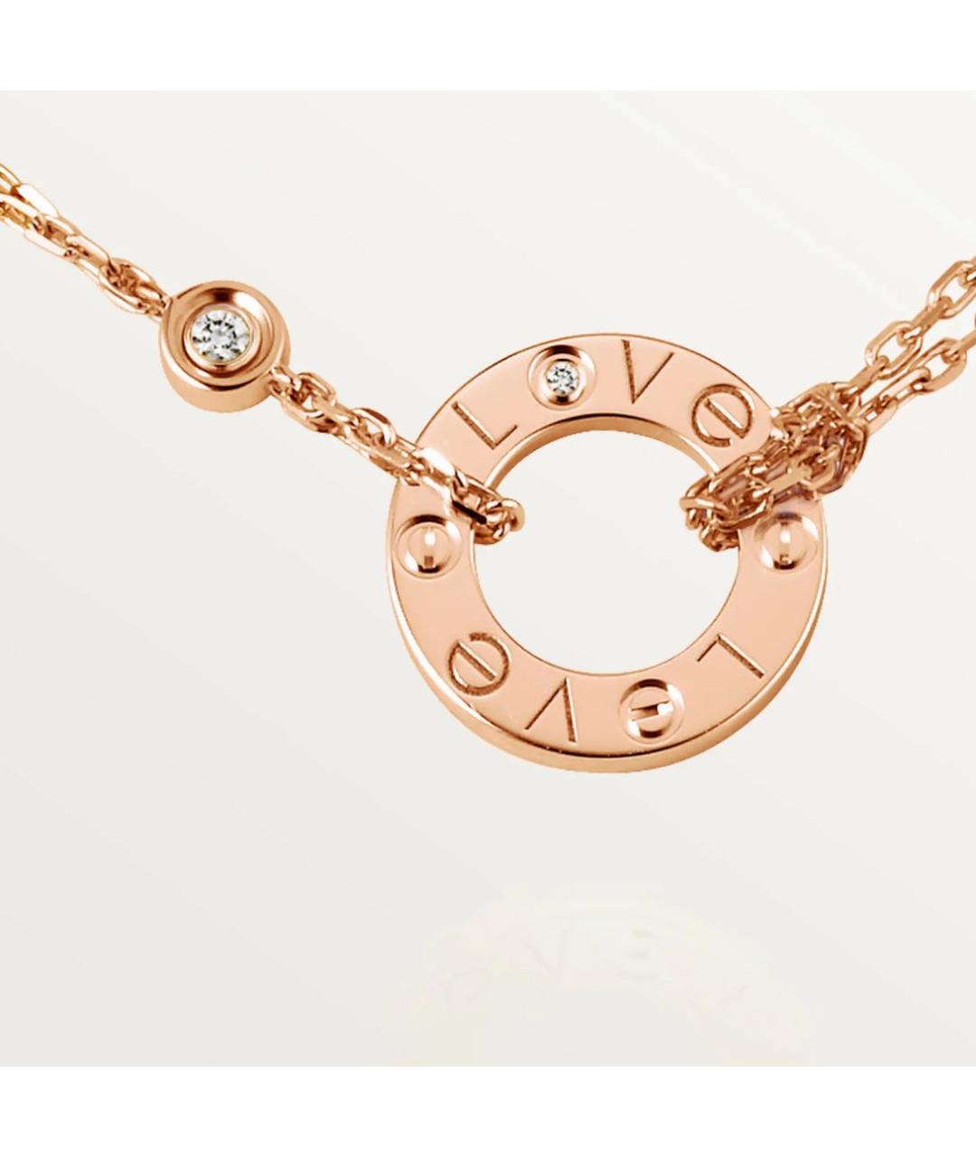 CARTIER Розовая цепочка из розового золота, фото 6