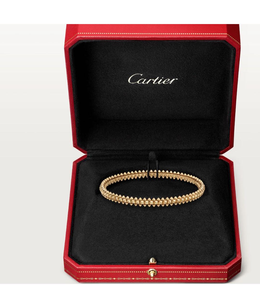 CARTIER Золотой браслет из желтого золота, фото 7
