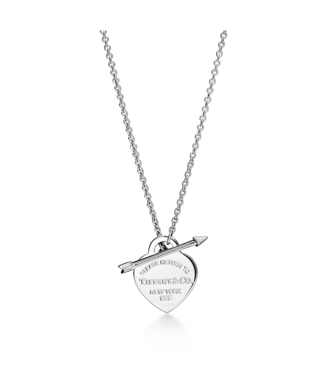 TIFFANY&CO Серебряное серебряное колье, фото 8