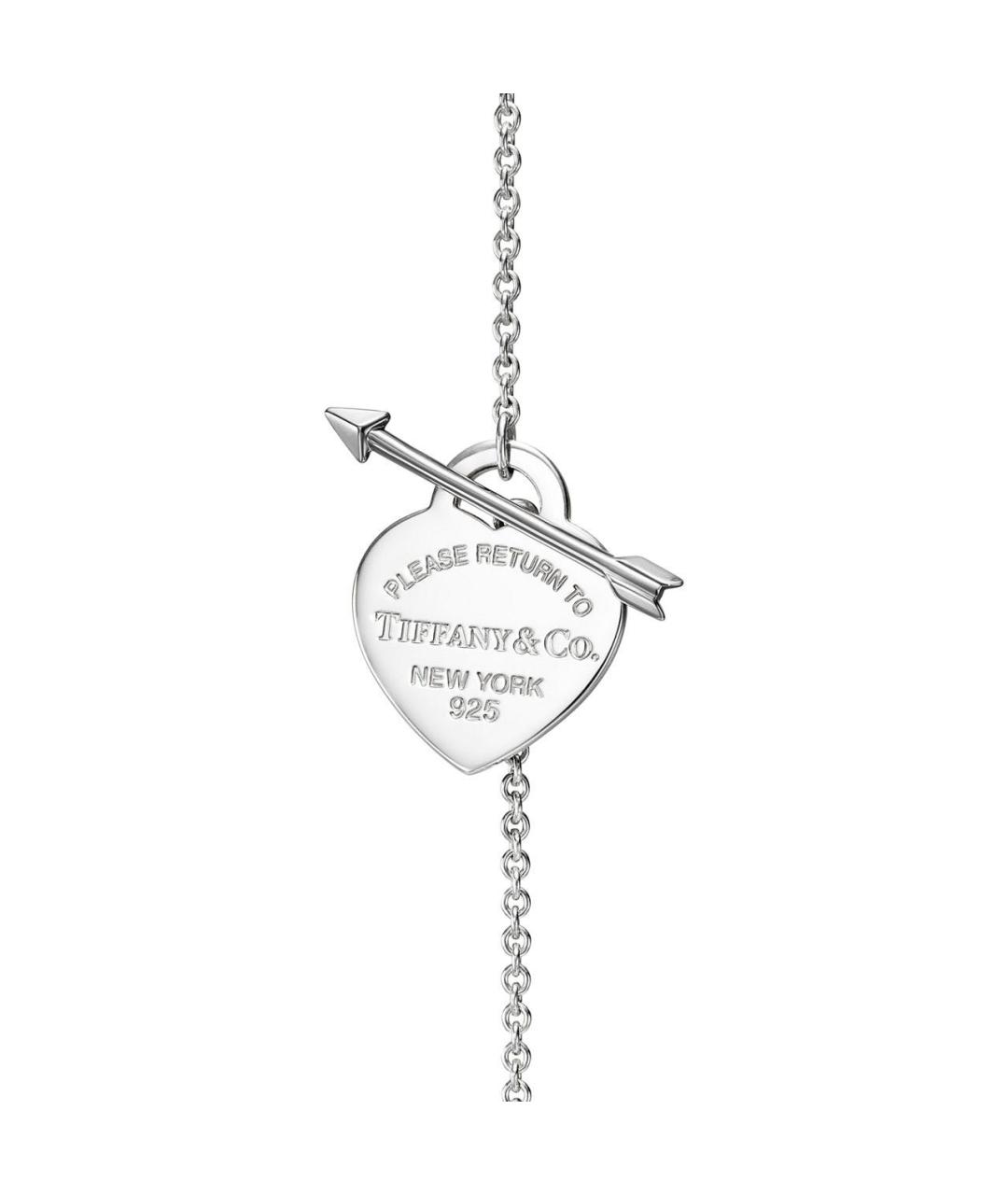 TIFFANY&CO Серебряное серебряное колье, фото 2