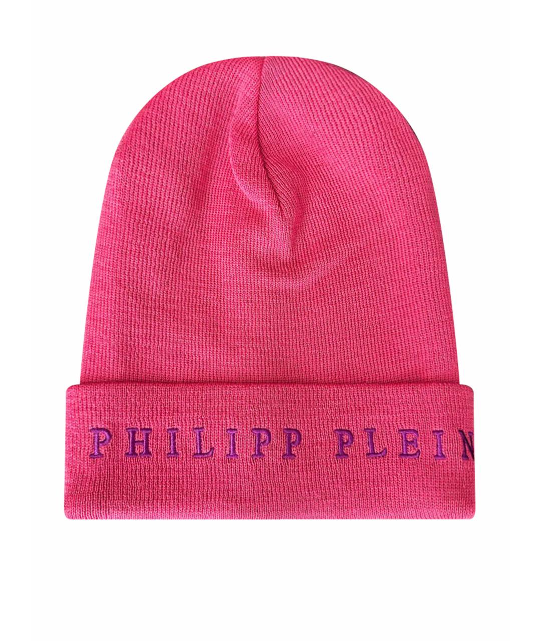 PHILIPP PLEIN Розовая шапка, фото 1