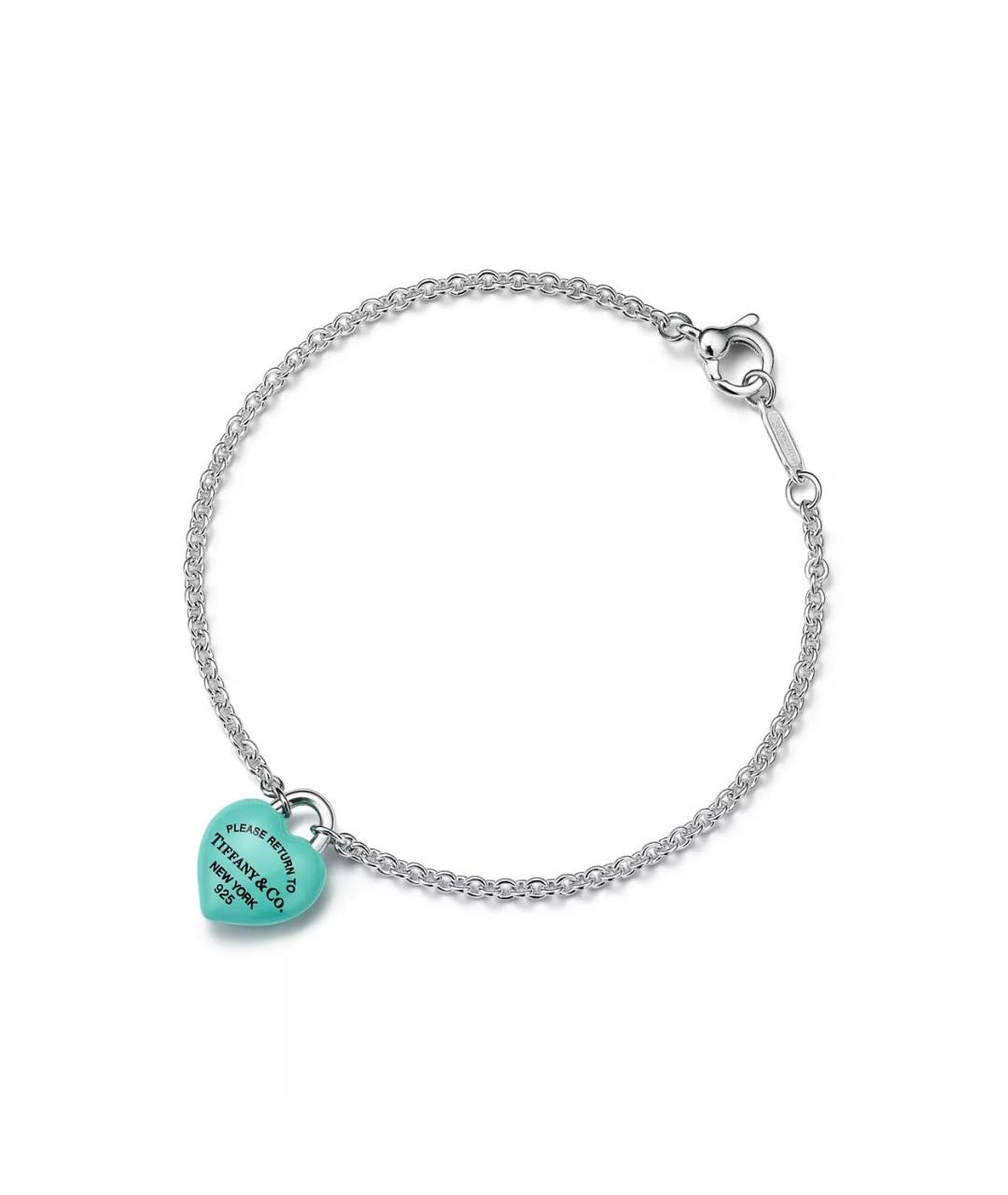 TIFFANY&CO Серебрянный серебряный браслет, фото 8