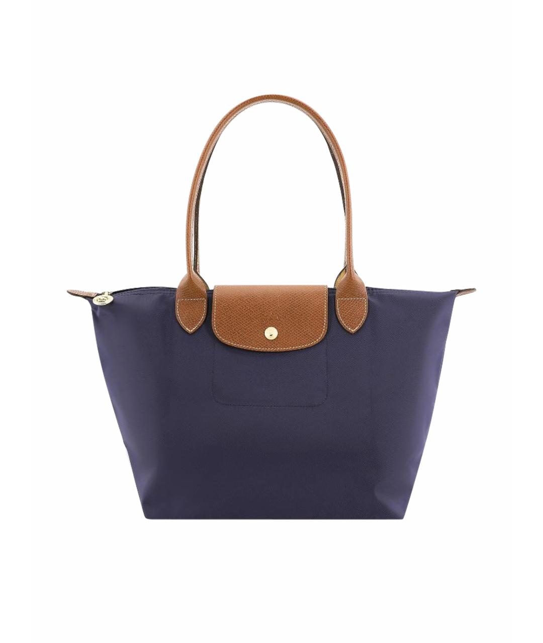 LONGCHAMP Темно-синяя сумка тоут, фото 1