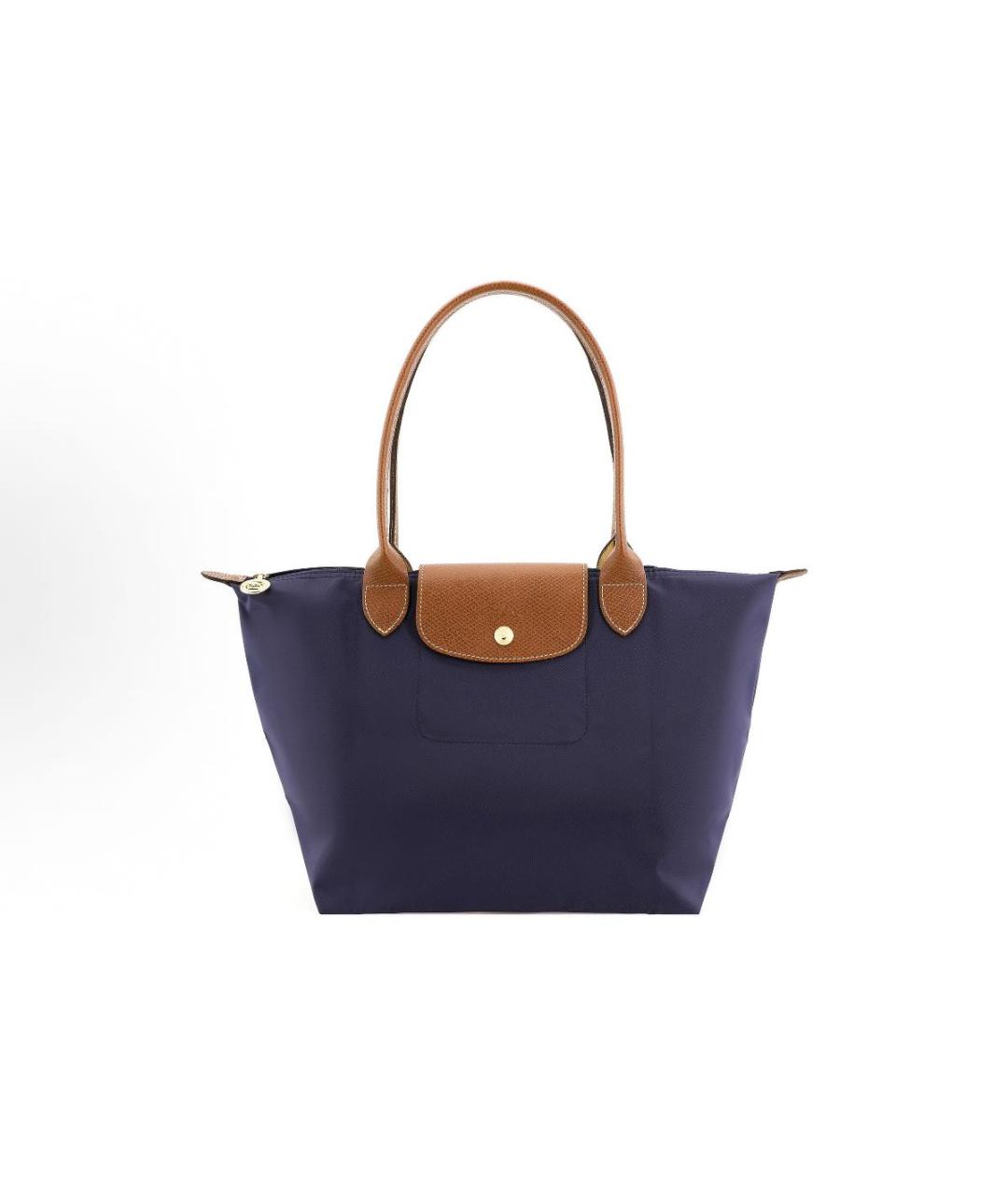 LONGCHAMP Темно-синяя сумка тоут, фото 4