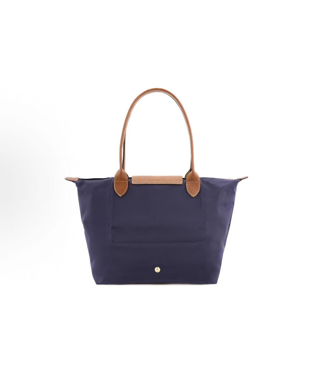 LONGCHAMP Темно-синяя сумка тоут, фото 2