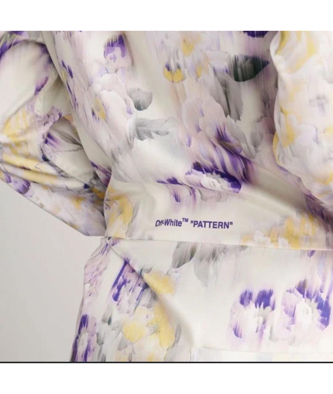 OFF-WHITE Мульти полиамидовое повседневное платье, фото 4