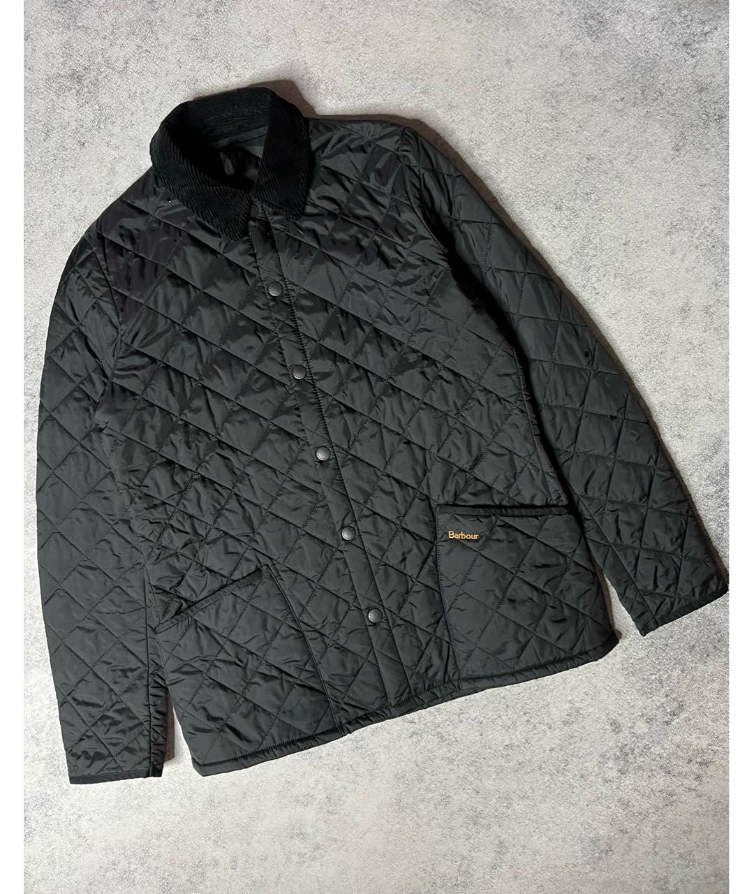 BARBOUR Черная полиэстеровая куртка, фото 9