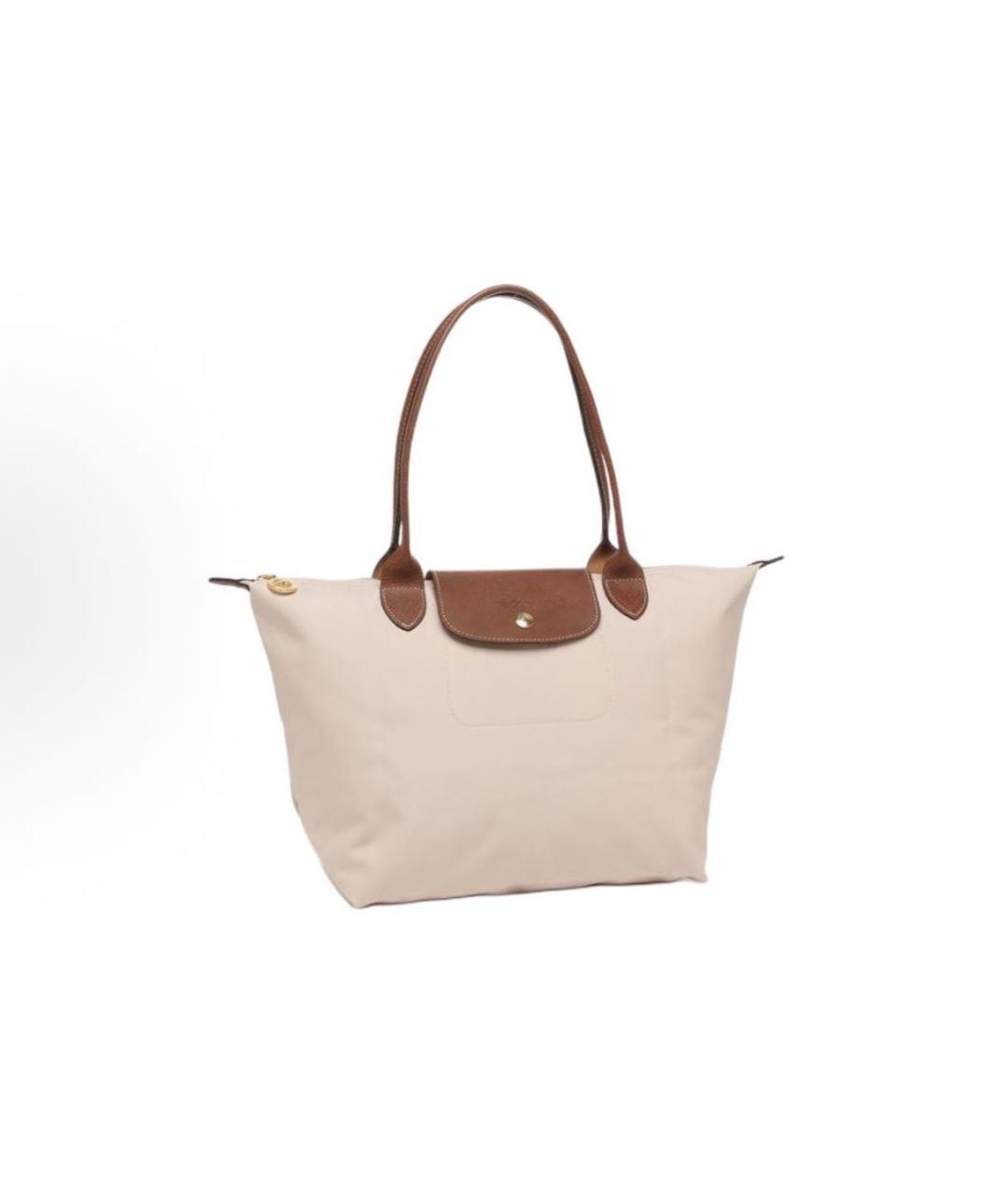 LONGCHAMP Белая сумка тоут, фото 4