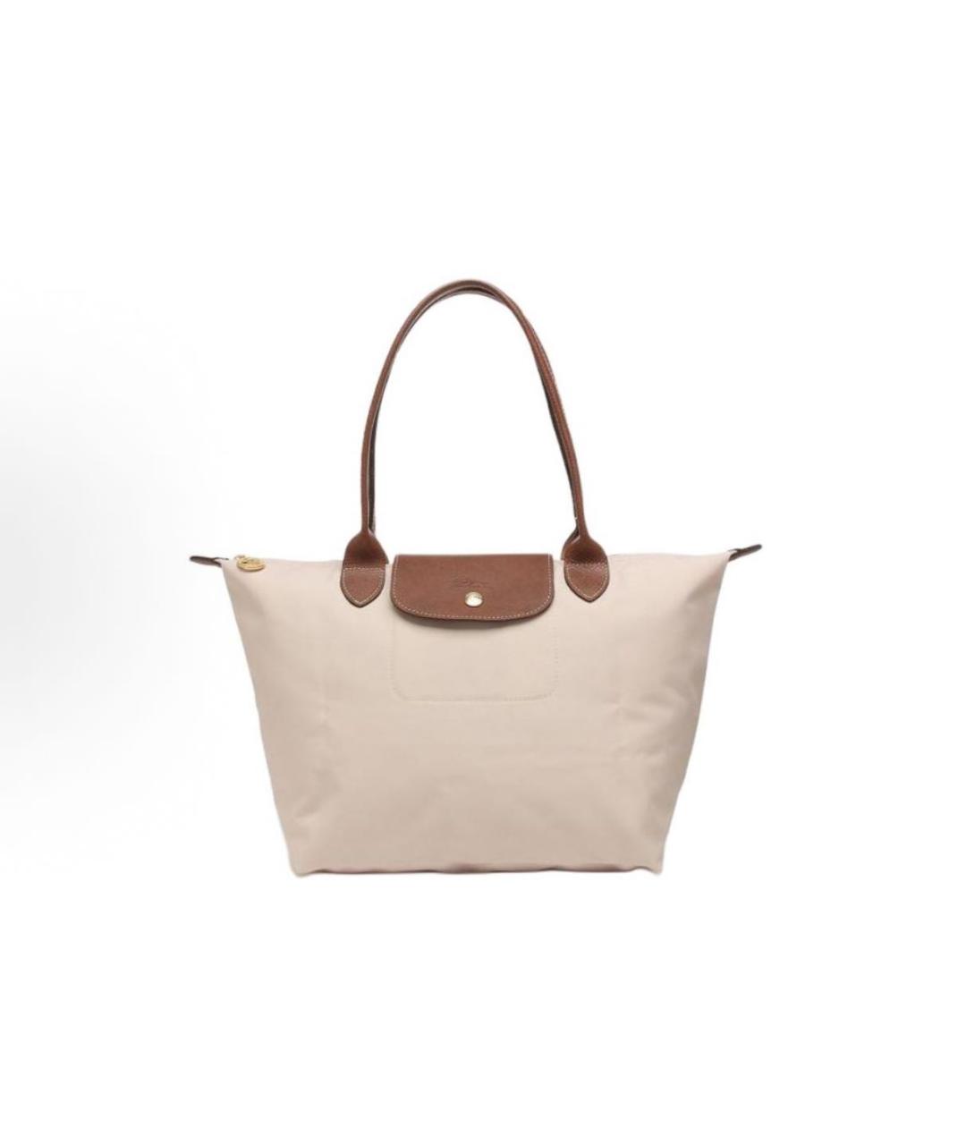 LONGCHAMP Белая сумка тоут, фото 5