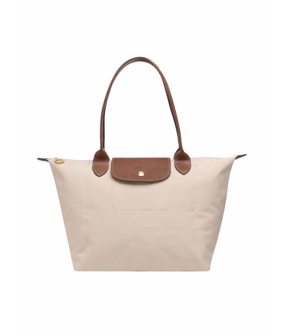 LONGCHAMP Белая сумка тоут, фото 1