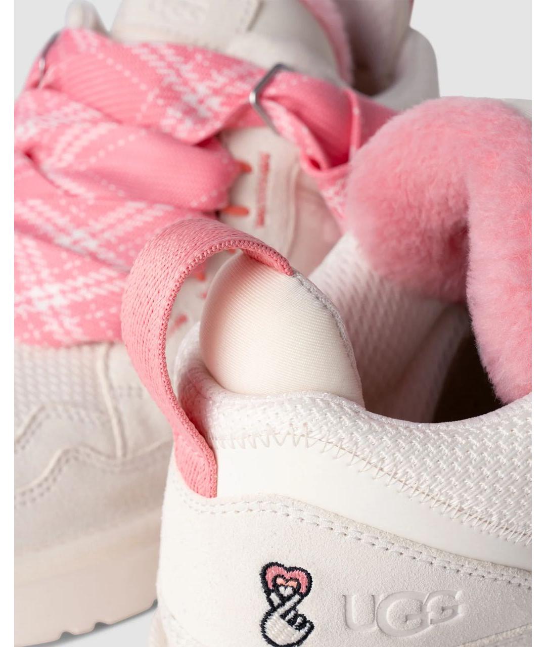 UGG AUSTRALIA Бежевые замшевые ботинки, фото 4