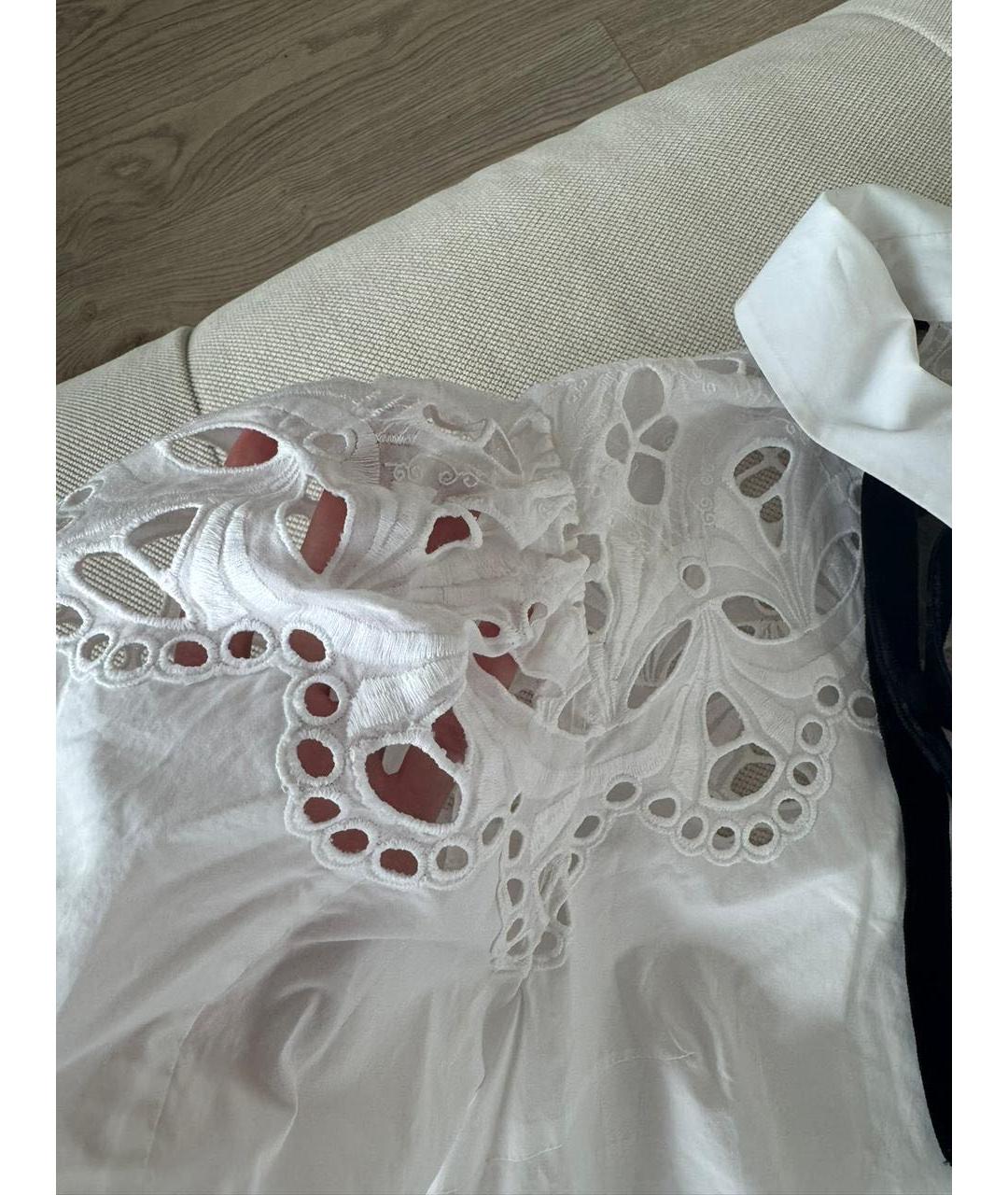SANDRO Белая блузы, фото 6