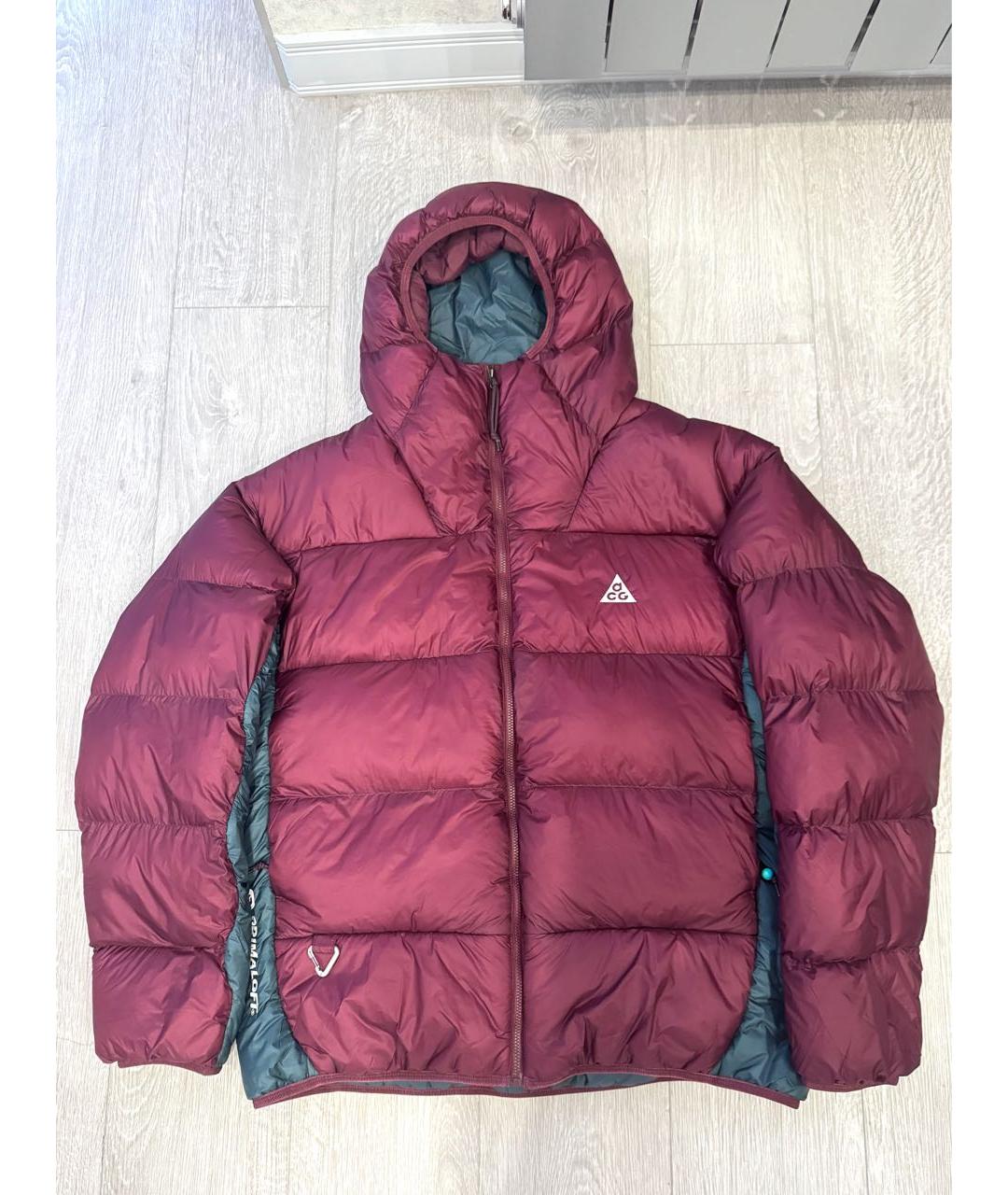 NIKE ACG Бордовый пуховик, фото 9