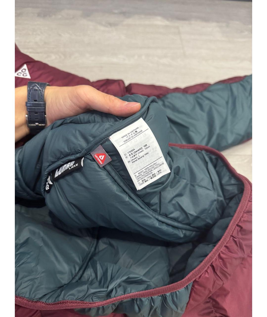 NIKE ACG Бордовый пуховик, фото 6