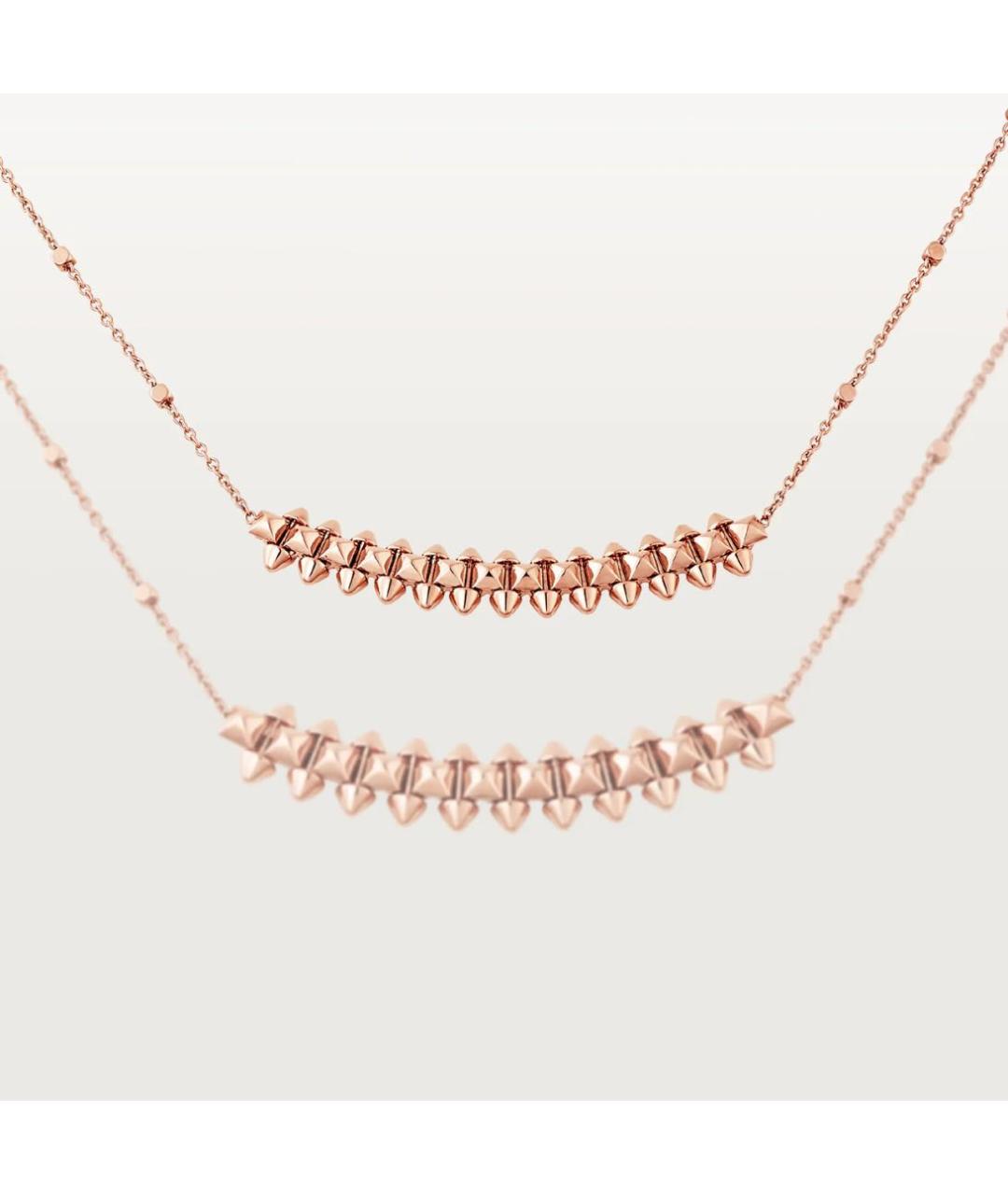 CARTIER Розовая цепочка из розового золота, фото 4