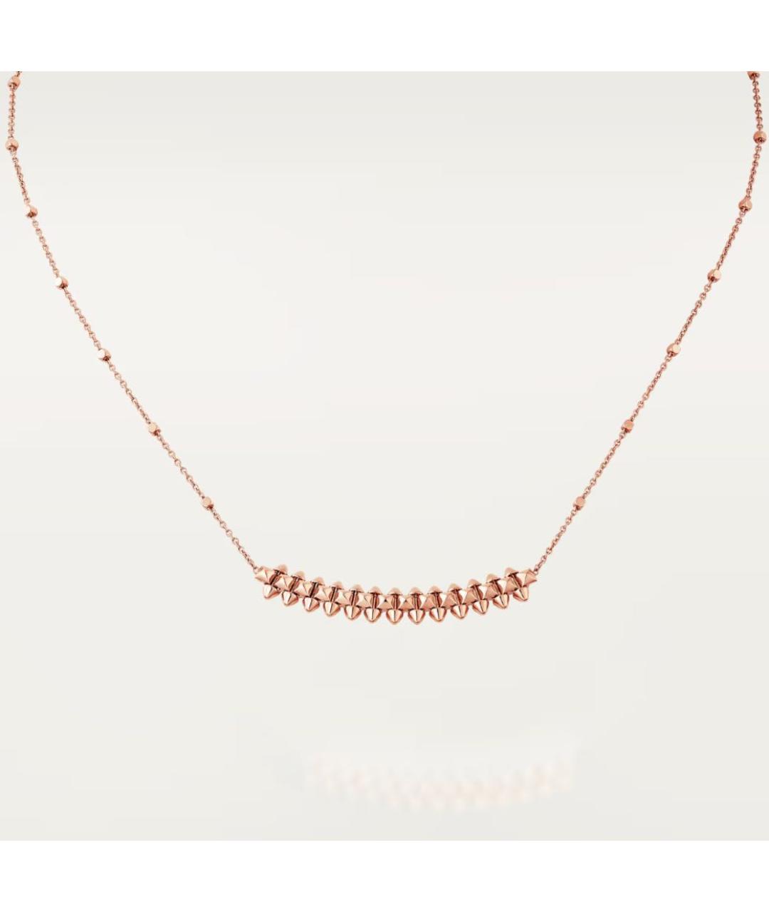 CARTIER Розовая цепочка из розового золота, фото 8
