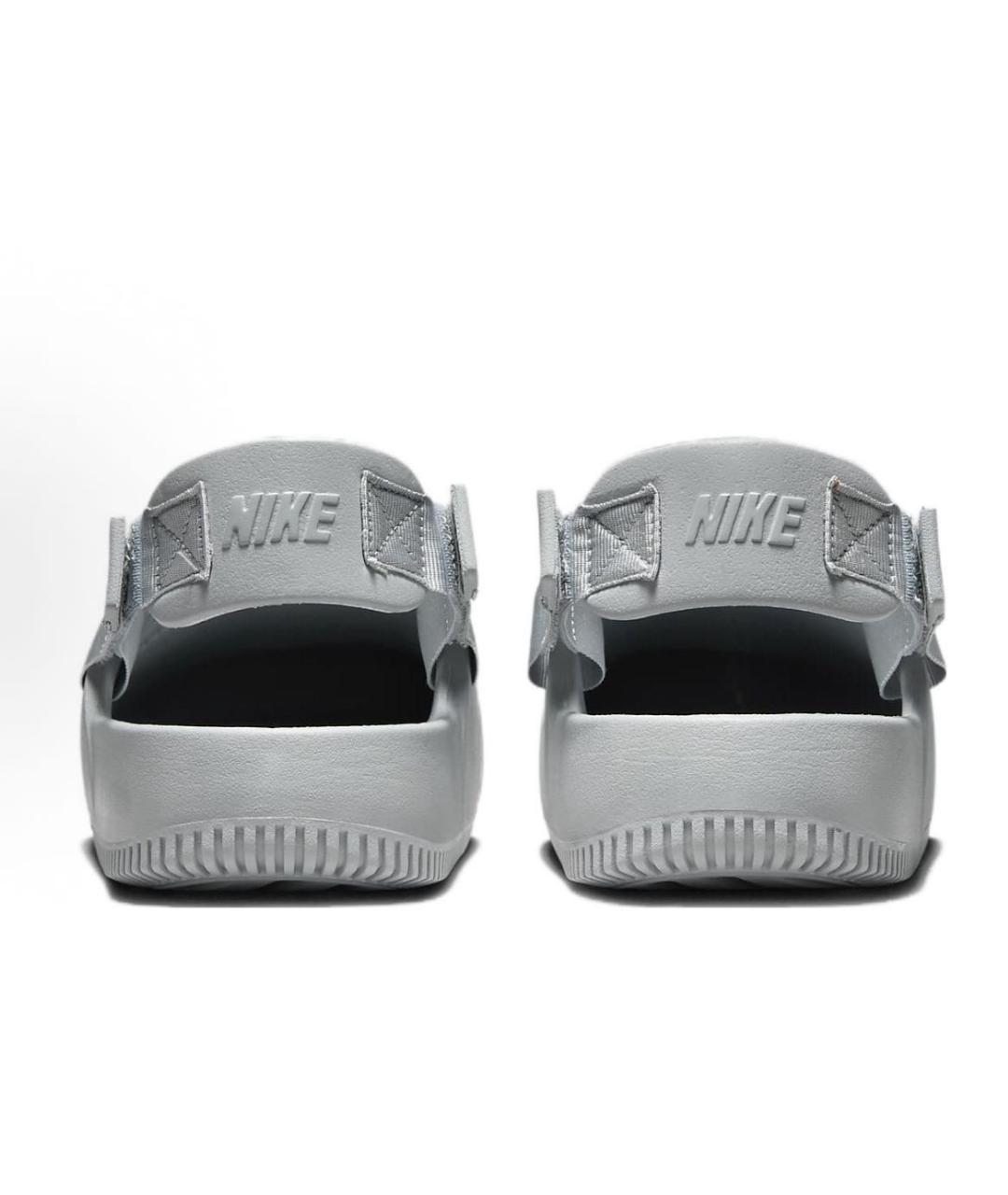 NIKE Серые резиновые сандалии, фото 4
