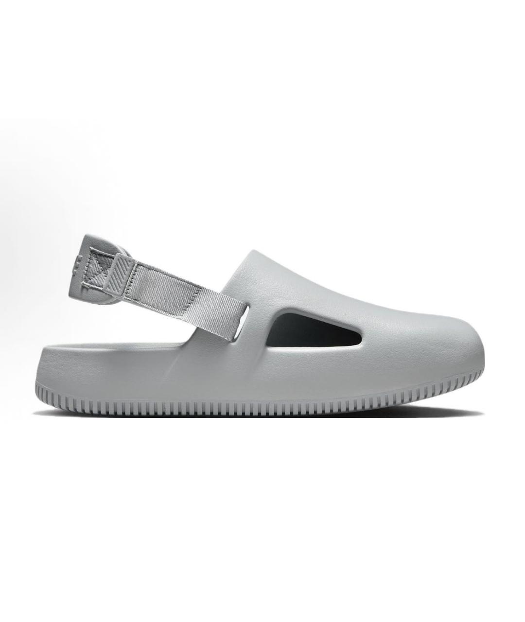 NIKE Серые резиновые сандалии, фото 2