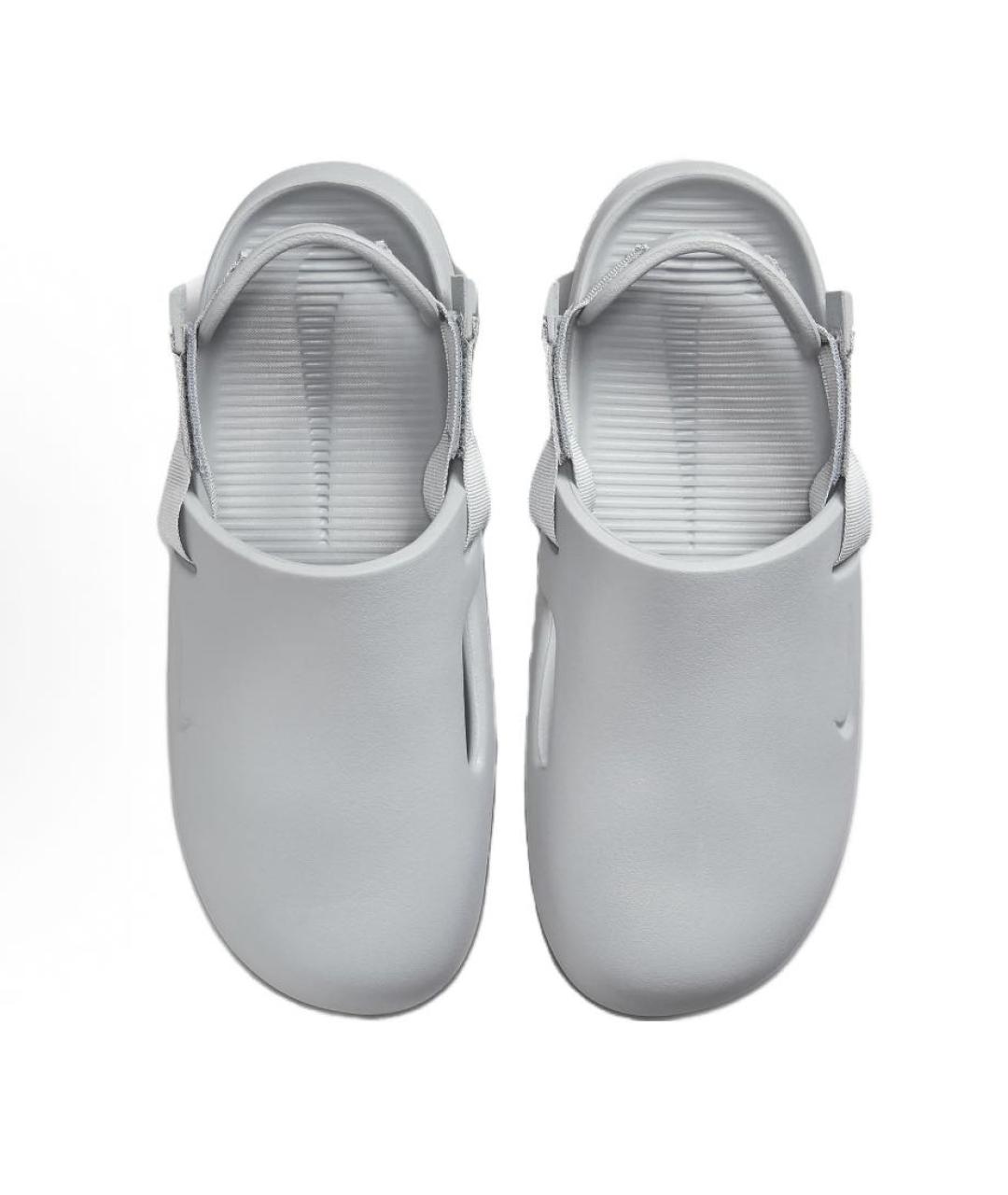NIKE Серые резиновые сандалии, фото 3