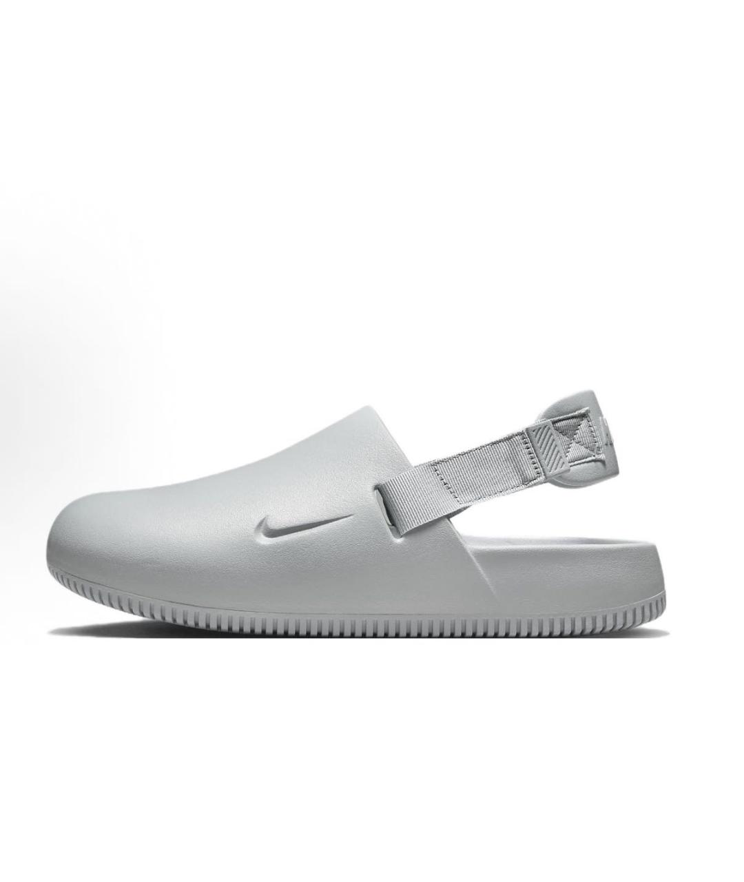 NIKE Серые резиновые сандалии, фото 6