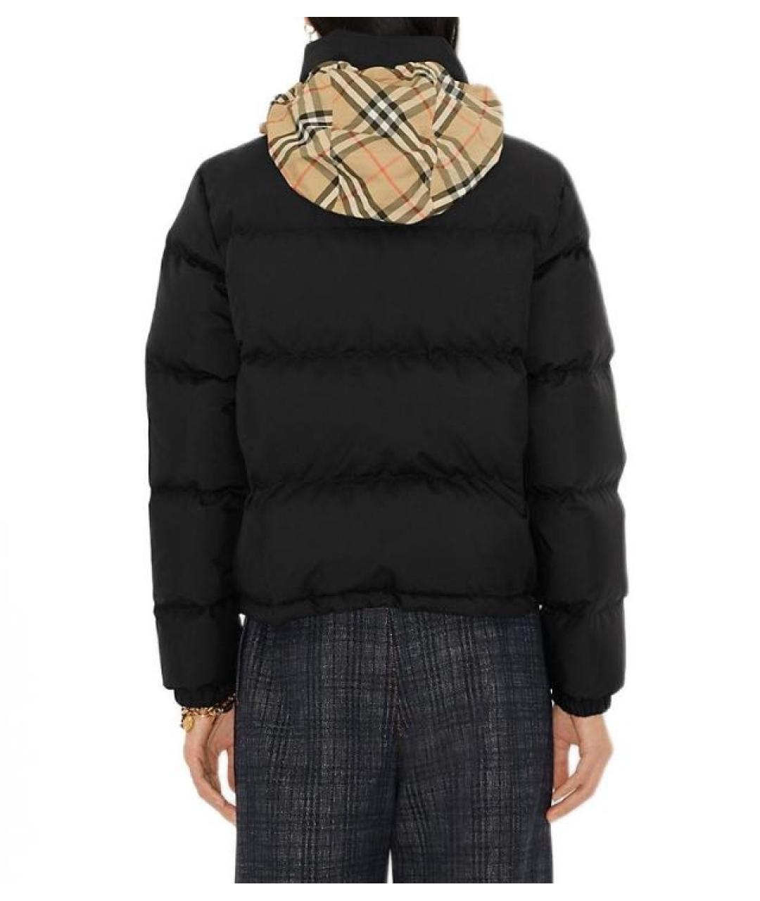 BURBERRY Черный пуховик, фото 3
