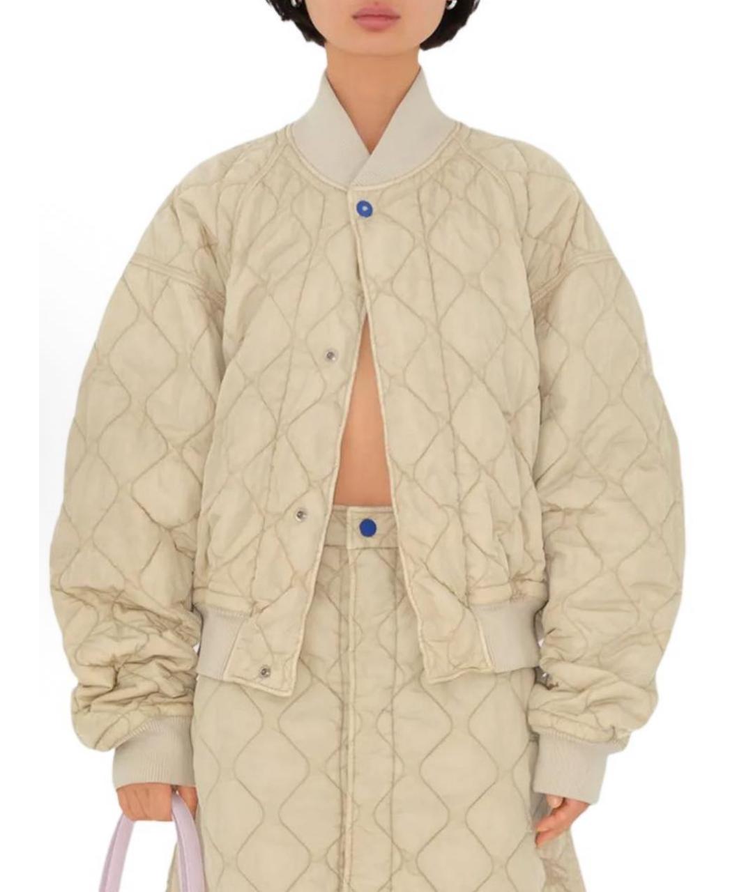 BURBERRY Бежевая куртка, фото 4
