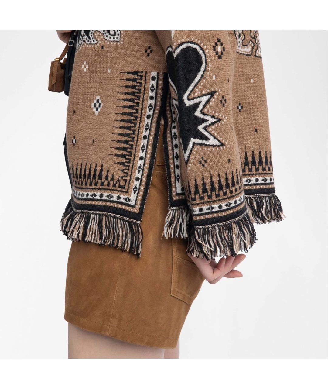 ZADIG & VOLTAIRE Коричневый шерстяной джемпер / свитер, фото 3