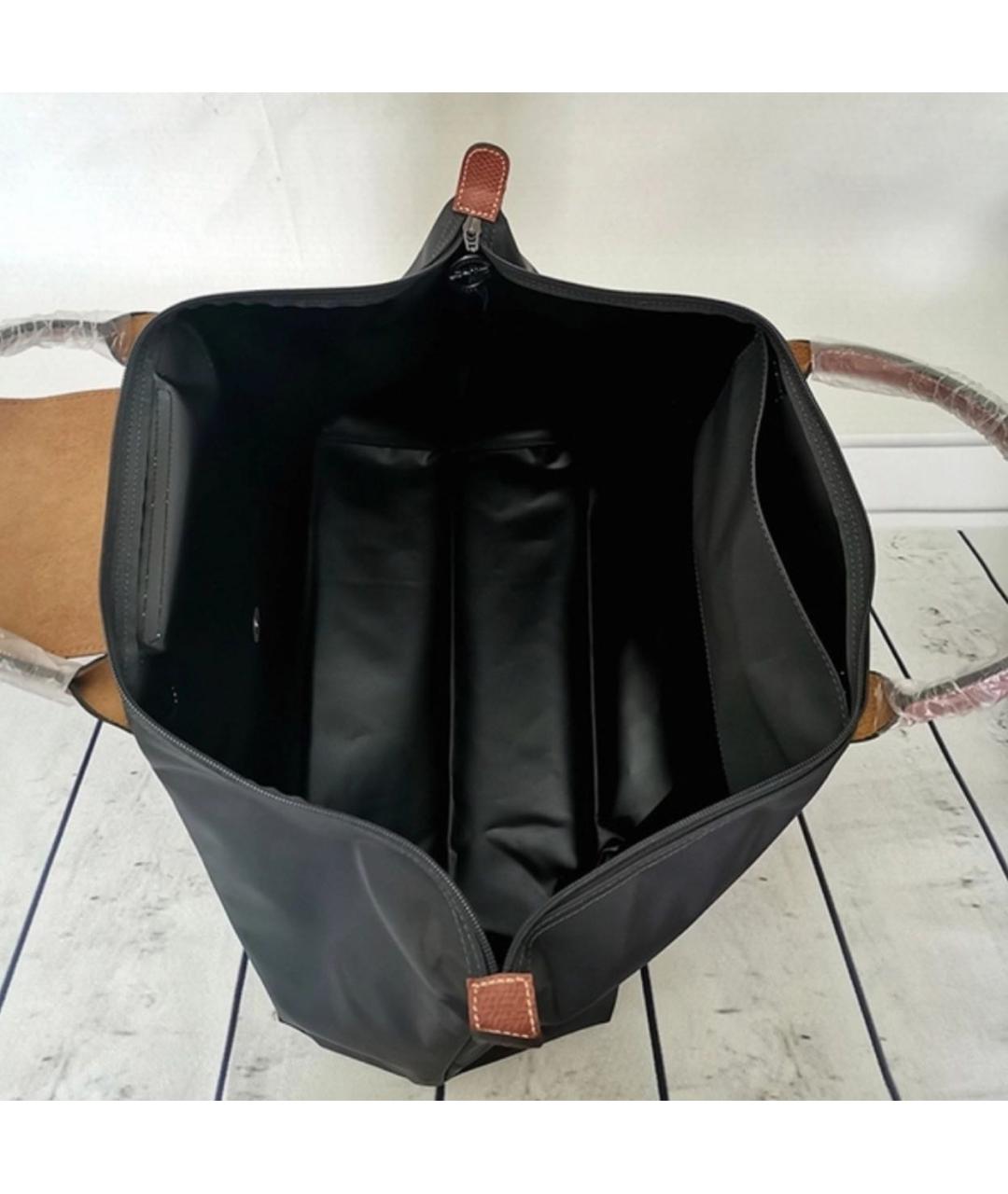 LONGCHAMP Черная дорожная/спортивная сумка, фото 7
