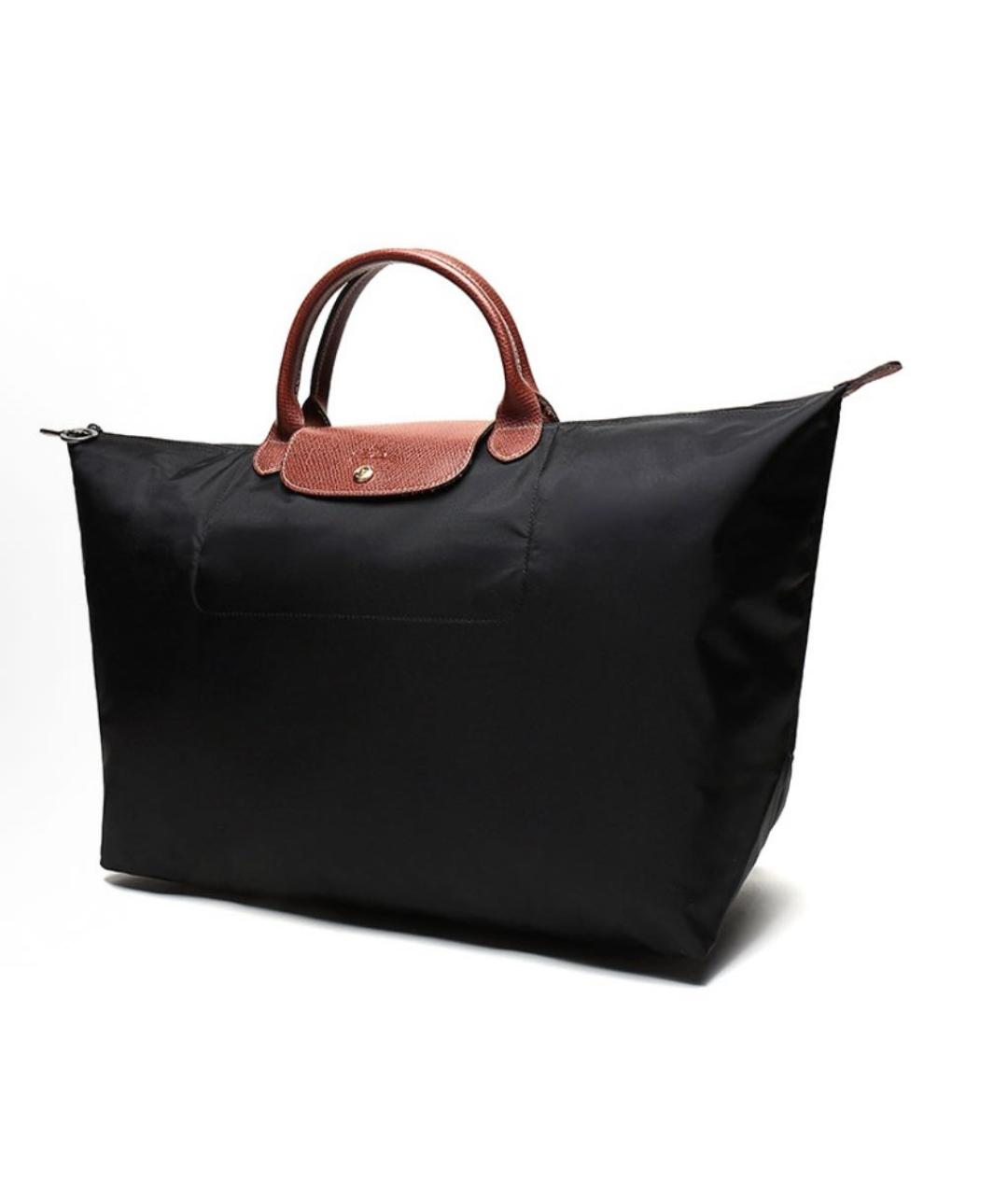 LONGCHAMP Черная дорожная/спортивная сумка, фото 2