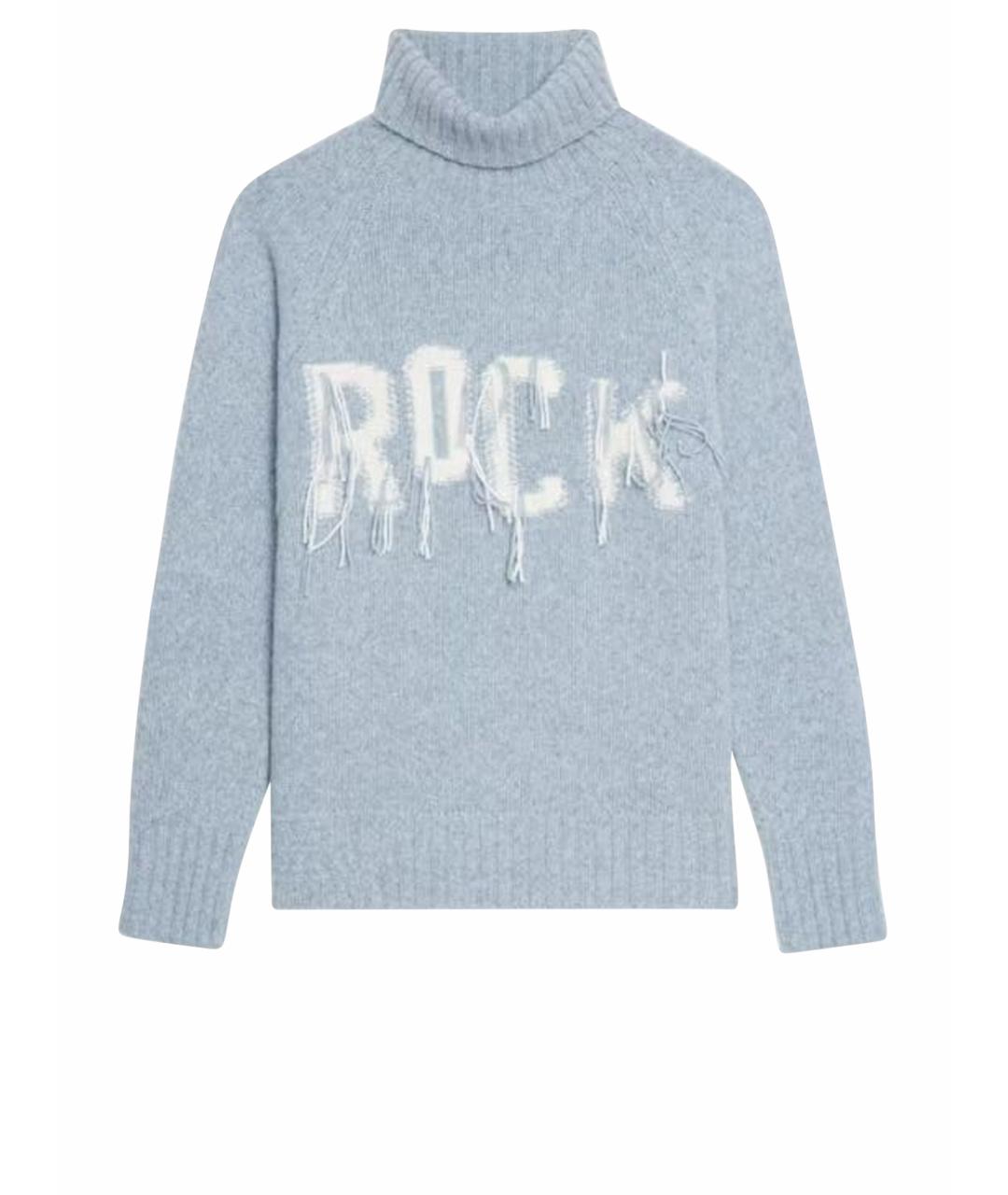 ZADIG & VOLTAIRE Голубой шерстяной джемпер / свитер, фото 1