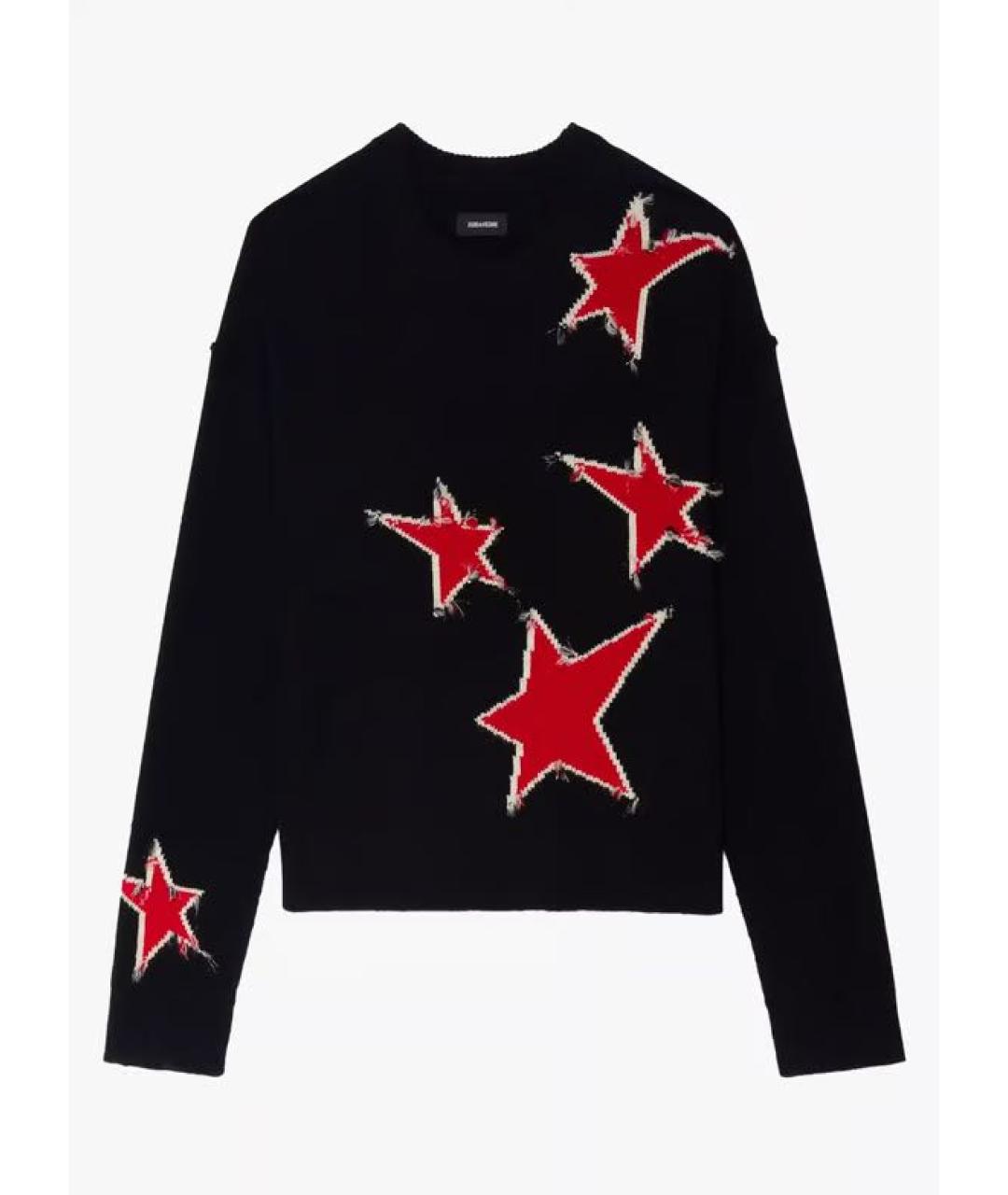 ZADIG & VOLTAIRE Темно-синий кашемировый джемпер / свитер, фото 5