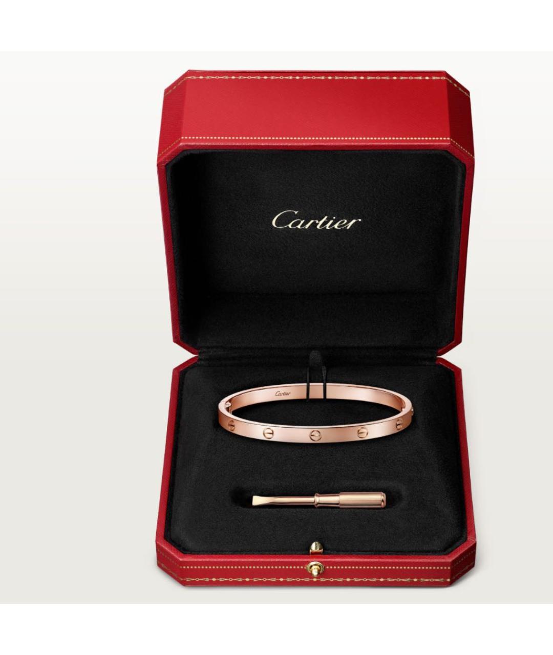 CARTIER Розовый браслет из розового золота, фото 7