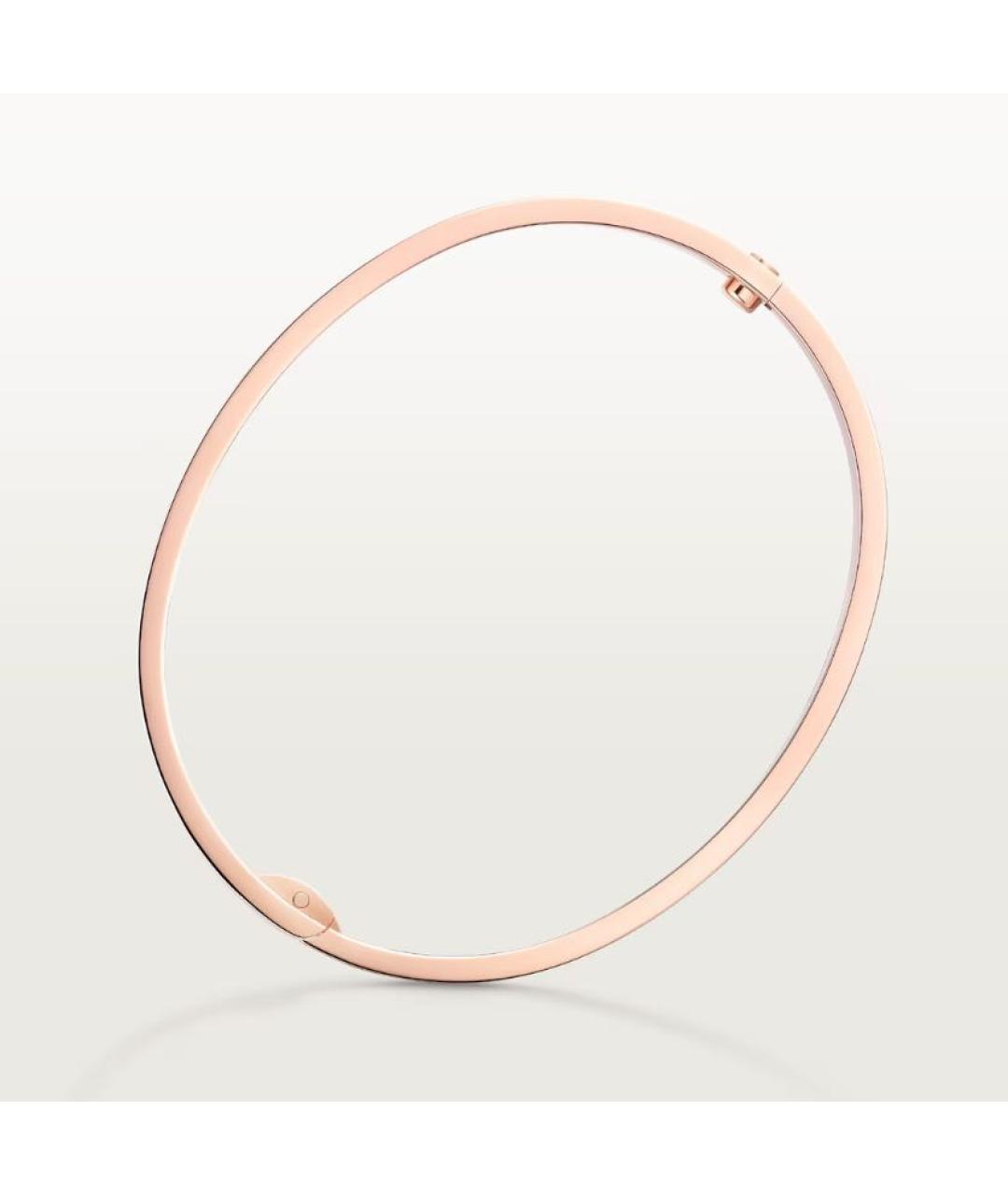 CARTIER Розовый браслет из розового золота, фото 6