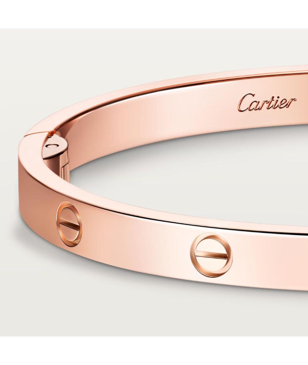 CARTIER Розовый браслет из розового золота, фото 4