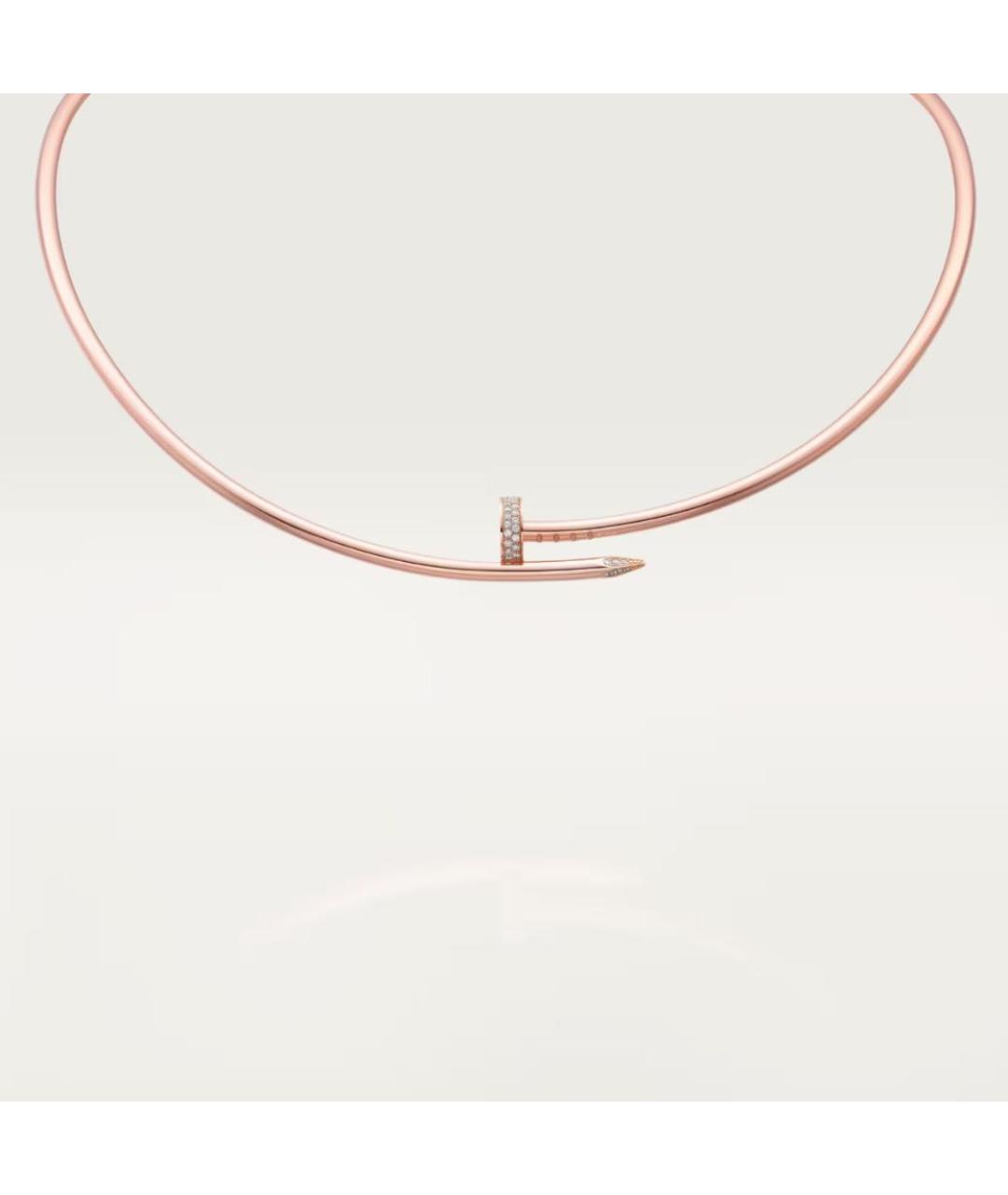 CARTIER Розовое колье из розового золота, фото 6