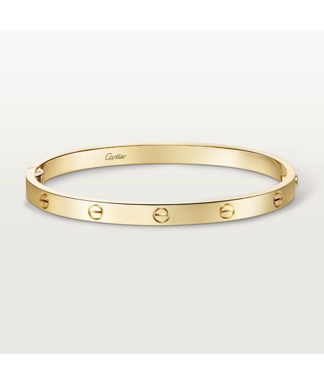 CARTIER Золотой браслет из желтого золота, фото 9