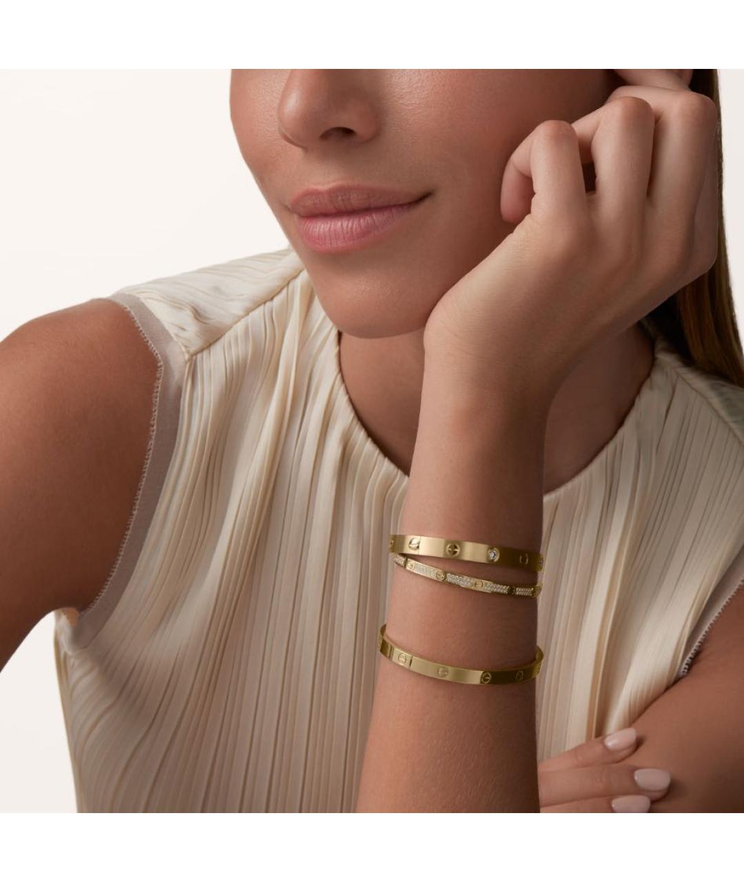 CARTIER Золотой браслет из желтого золота, фото 3