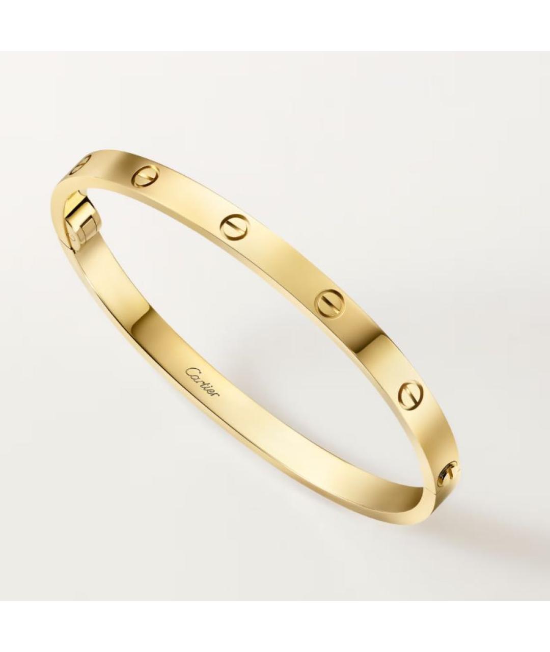 CARTIER Золотой браслет из желтого золота, фото 2