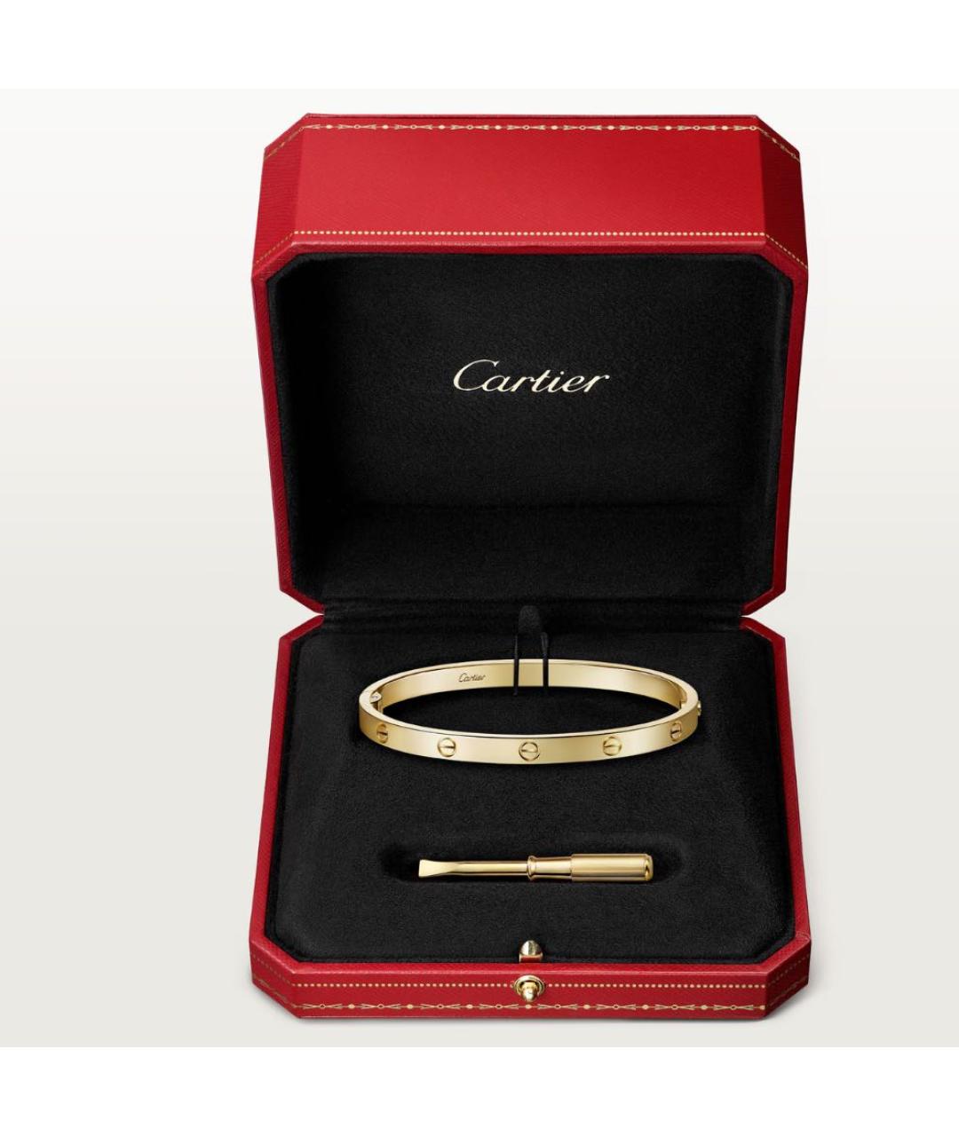 CARTIER Золотой браслет из желтого золота, фото 8