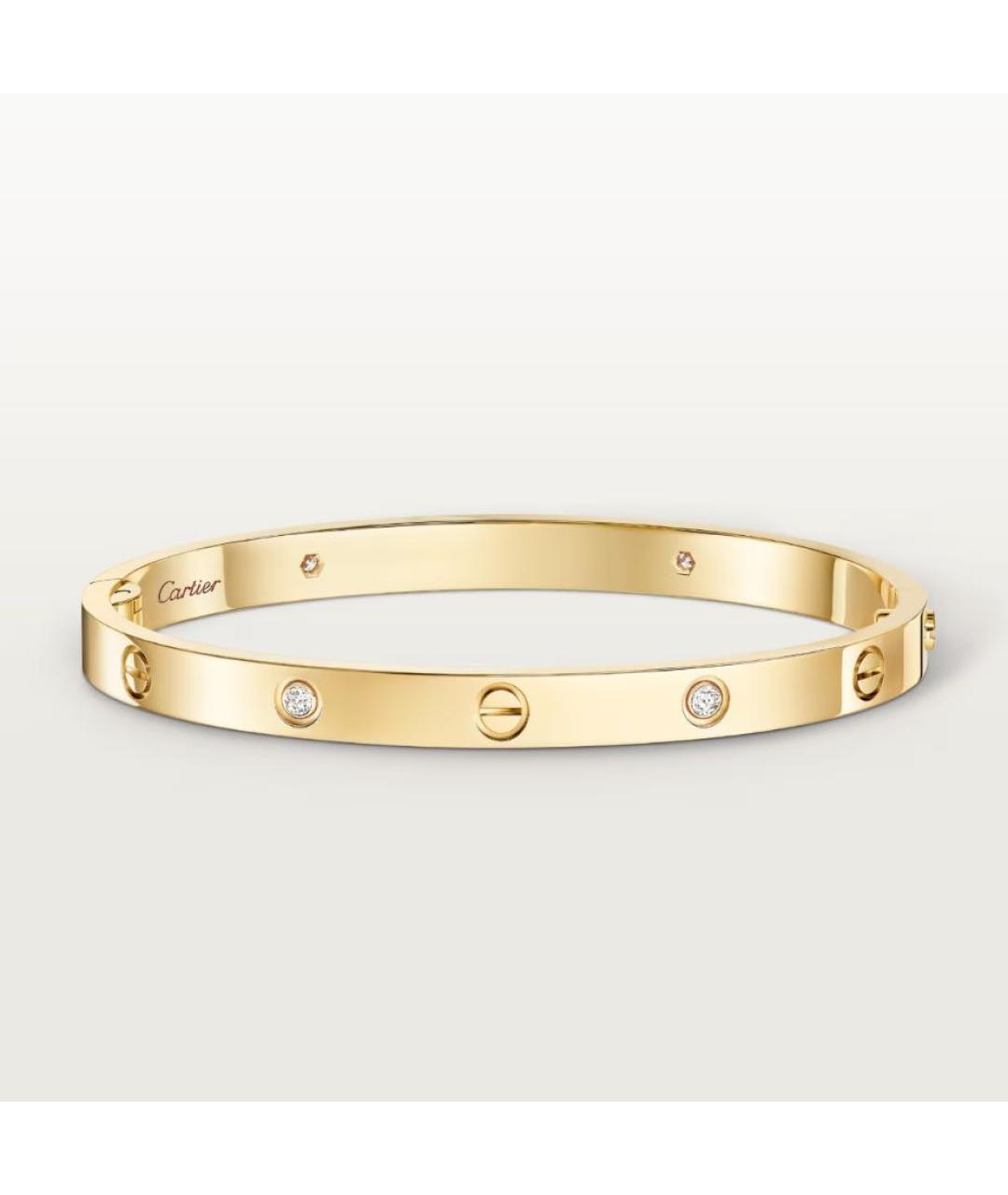 CARTIER Золотой браслет из желтого золота, фото 9