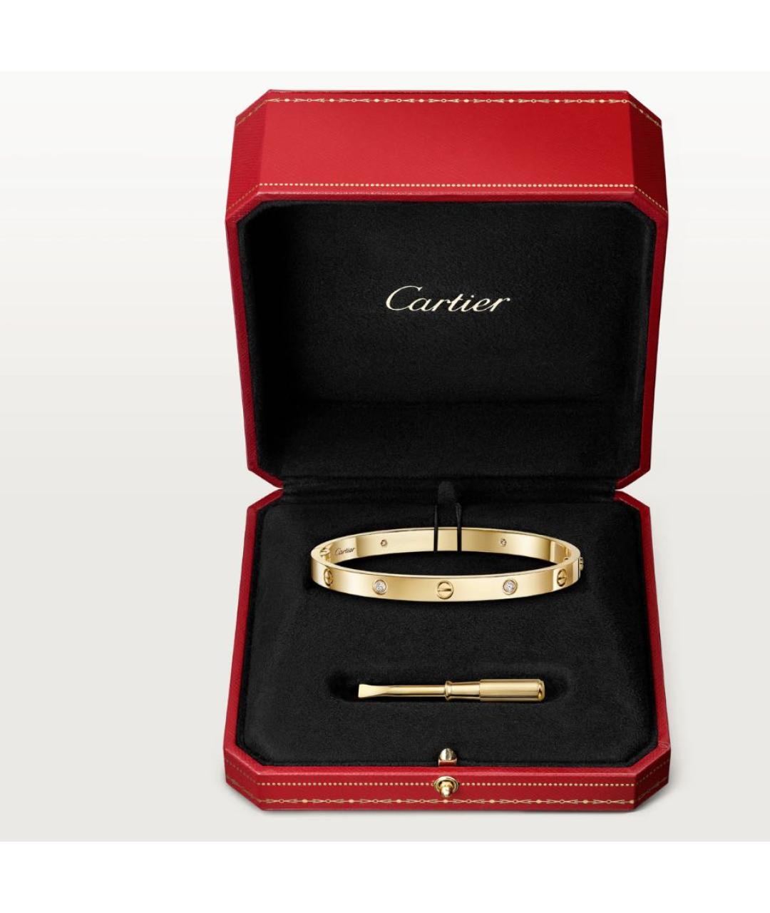CARTIER Золотой браслет из желтого золота, фото 7