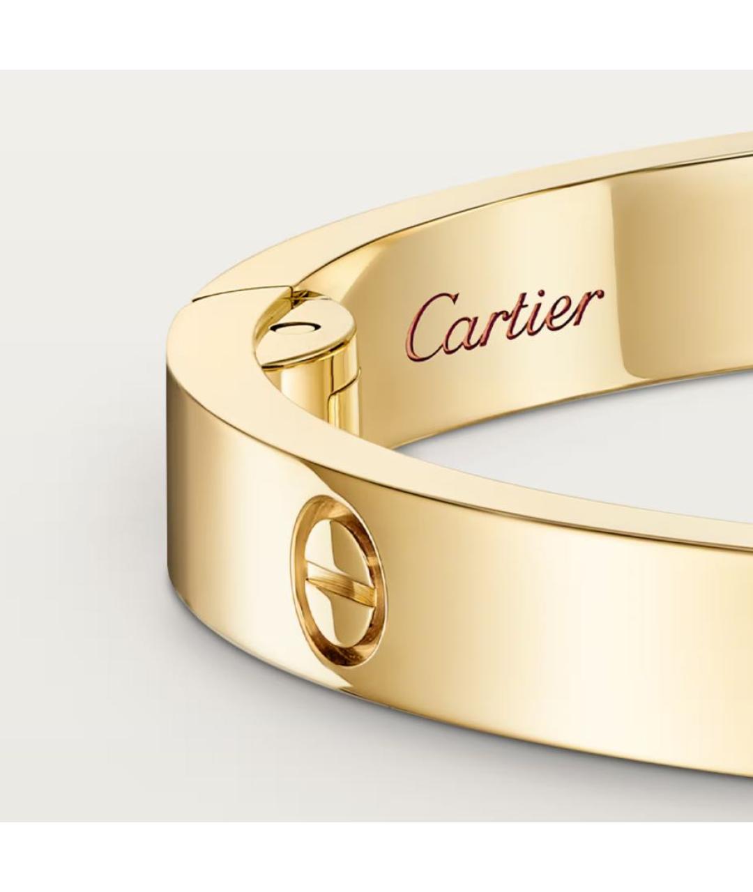 CARTIER Золотой браслет из желтого золота, фото 5